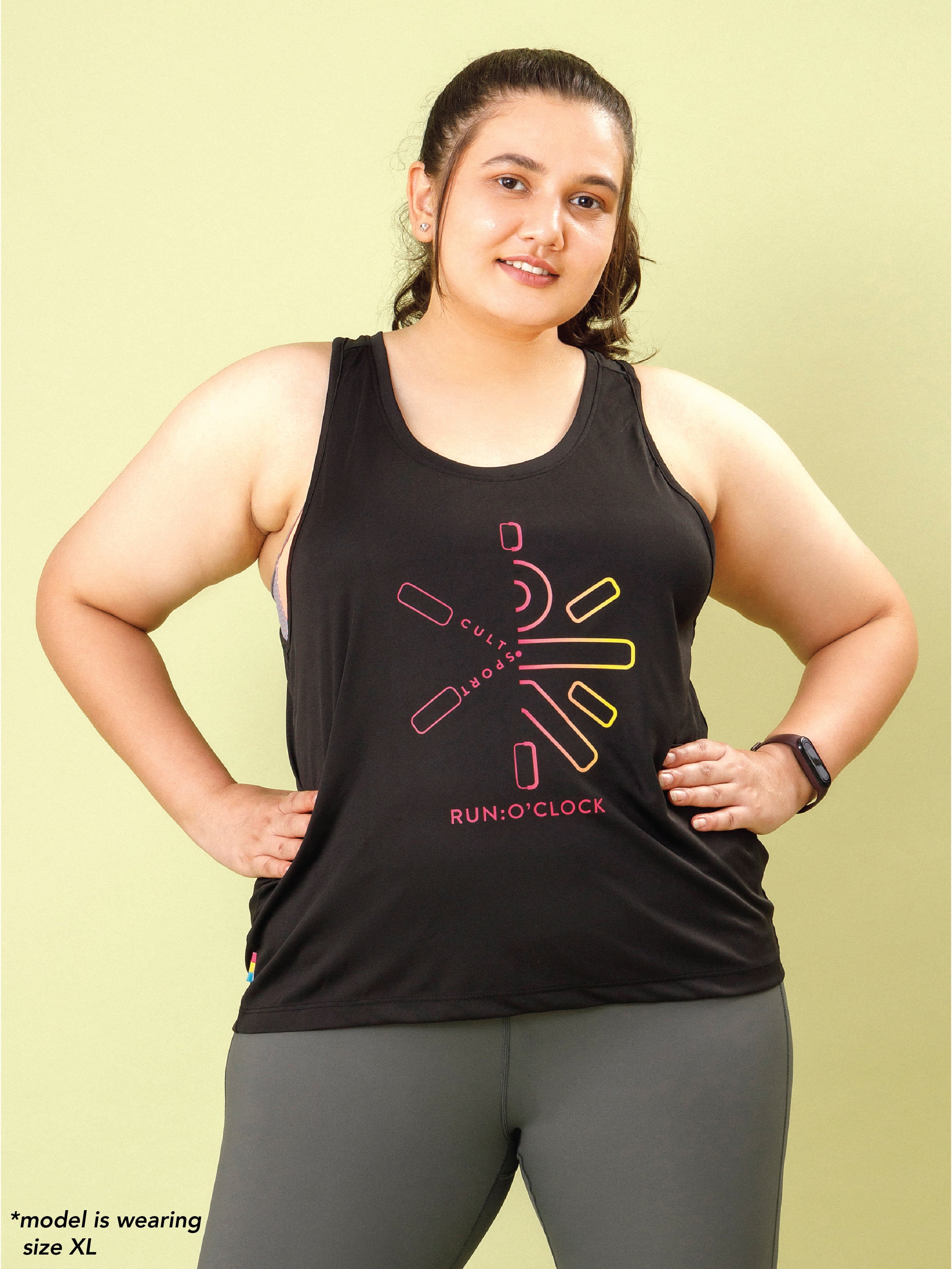 Ombre Logo Active Tank Top