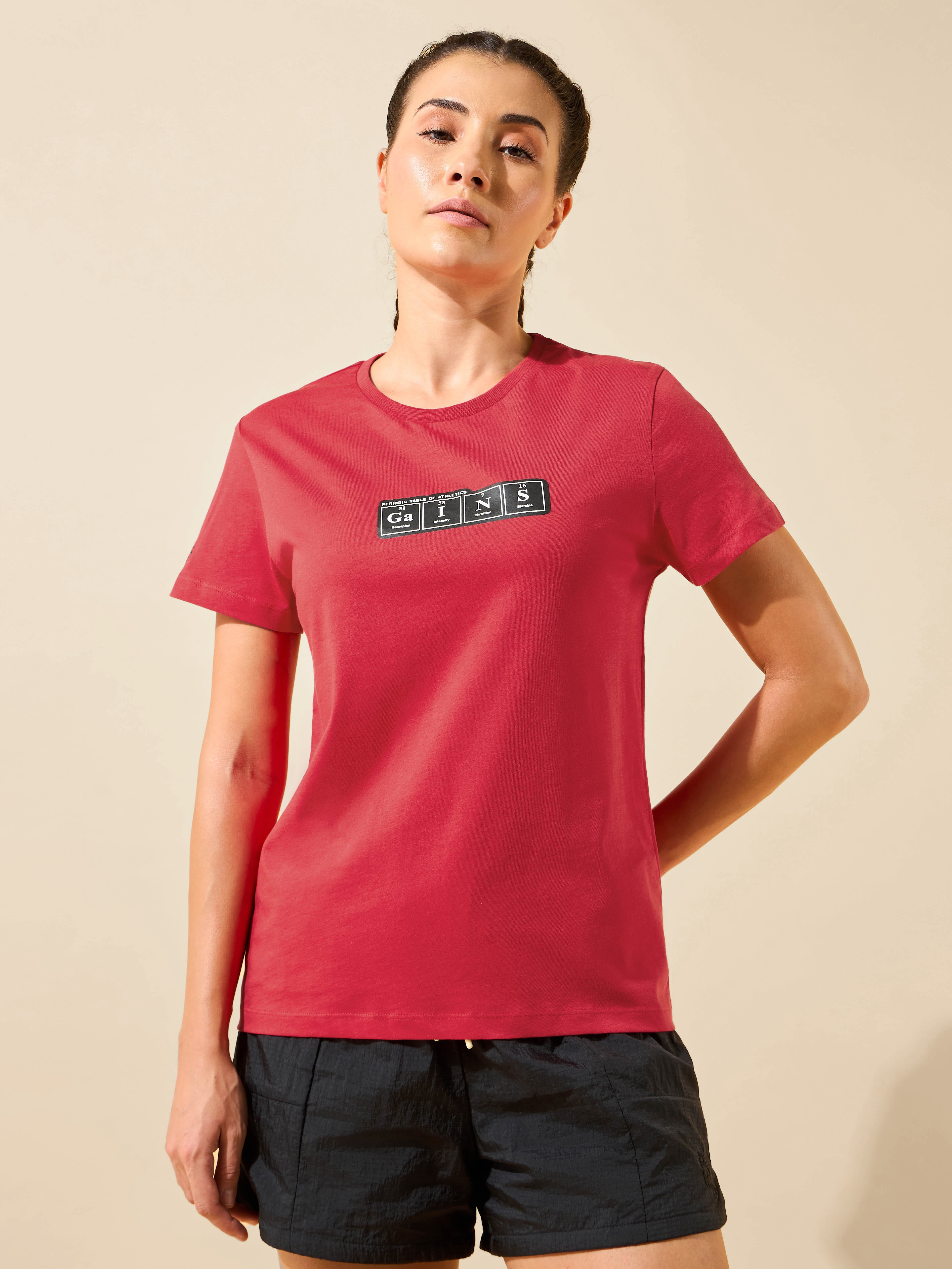 Gains Typographic Training T-shirt