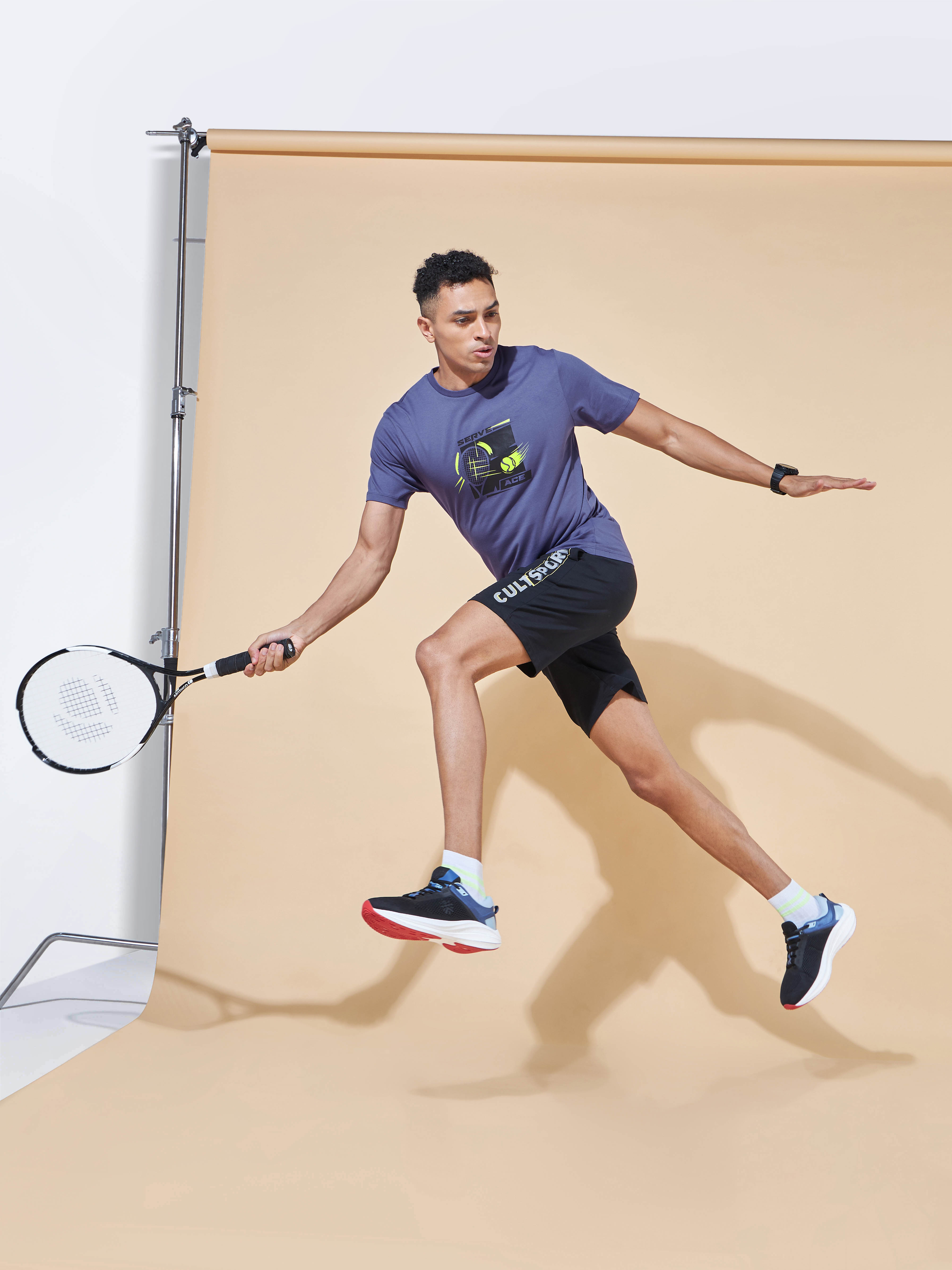 Tennis Ace Print T-shirt