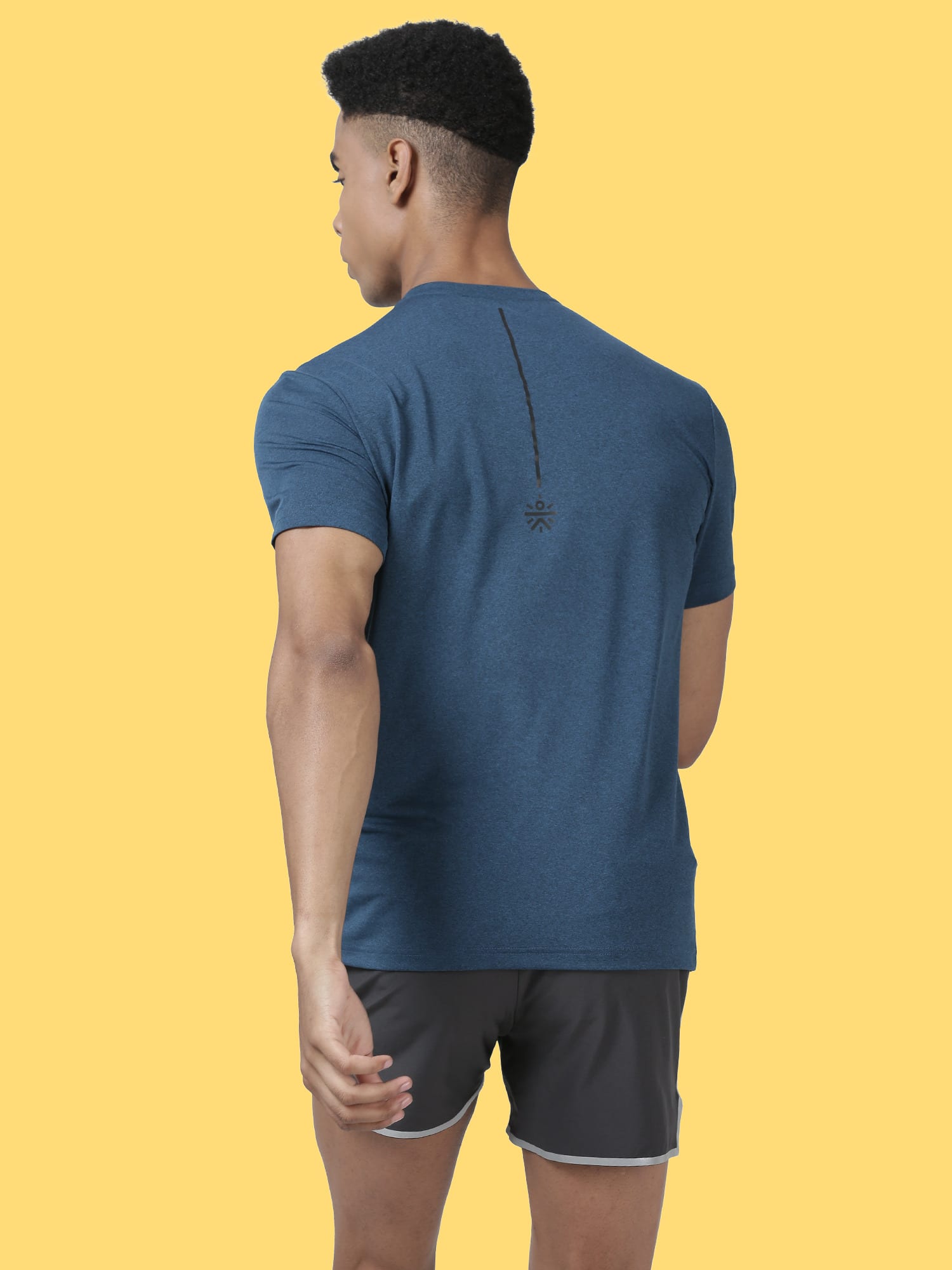 Blakout Upward Teal Slim Tee