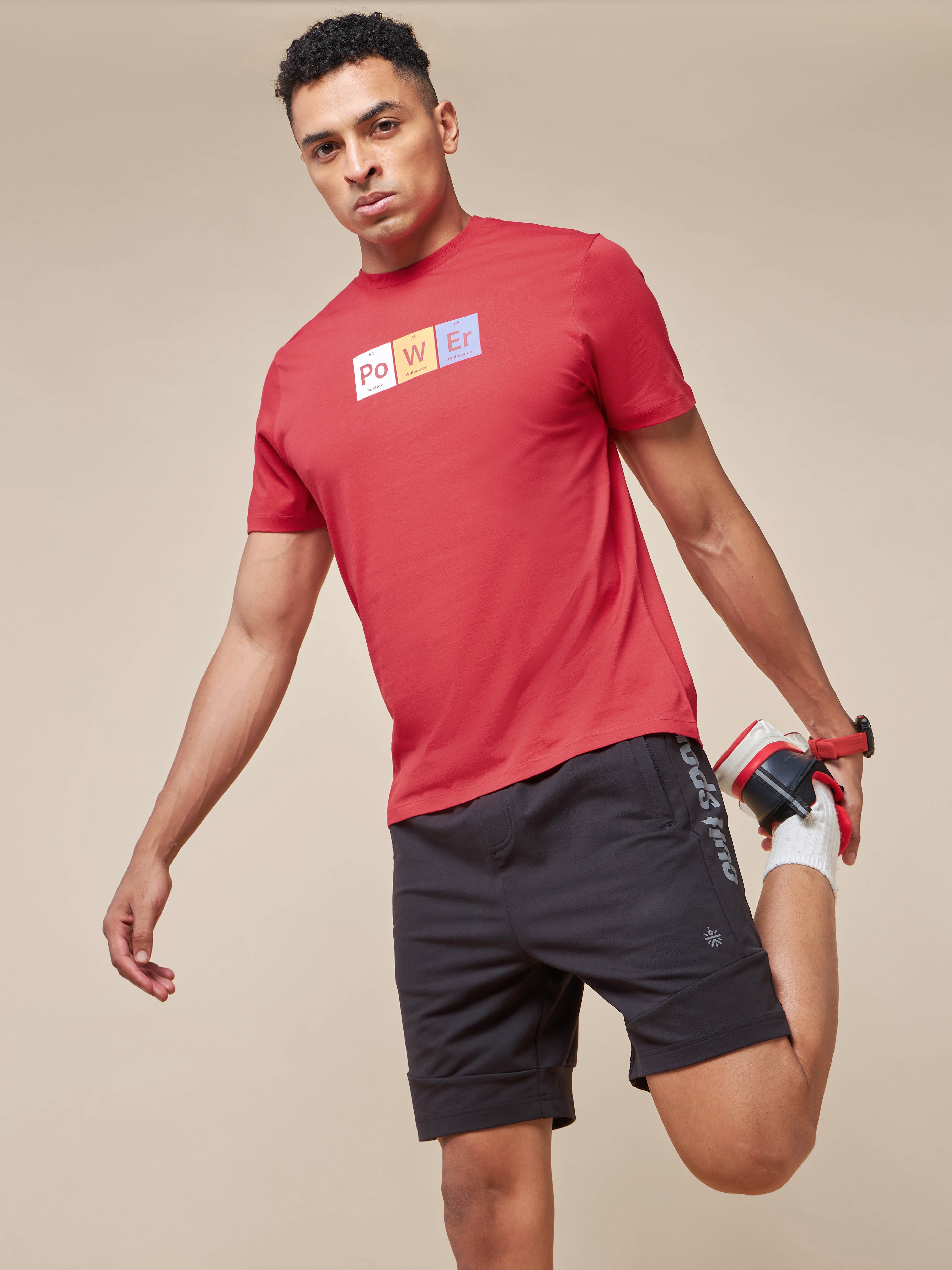 Power Typographic Training T-shirt