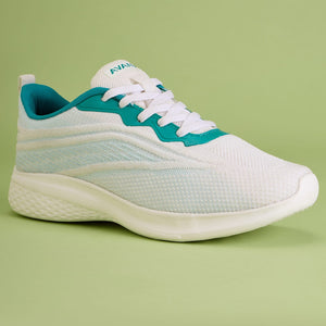 Avant Women's Mermaid Walking Shoes - White/Teal