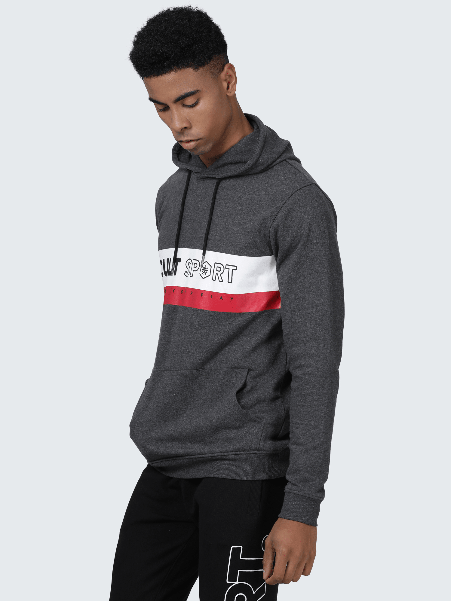 Signature Anthra melange Sweatshirt