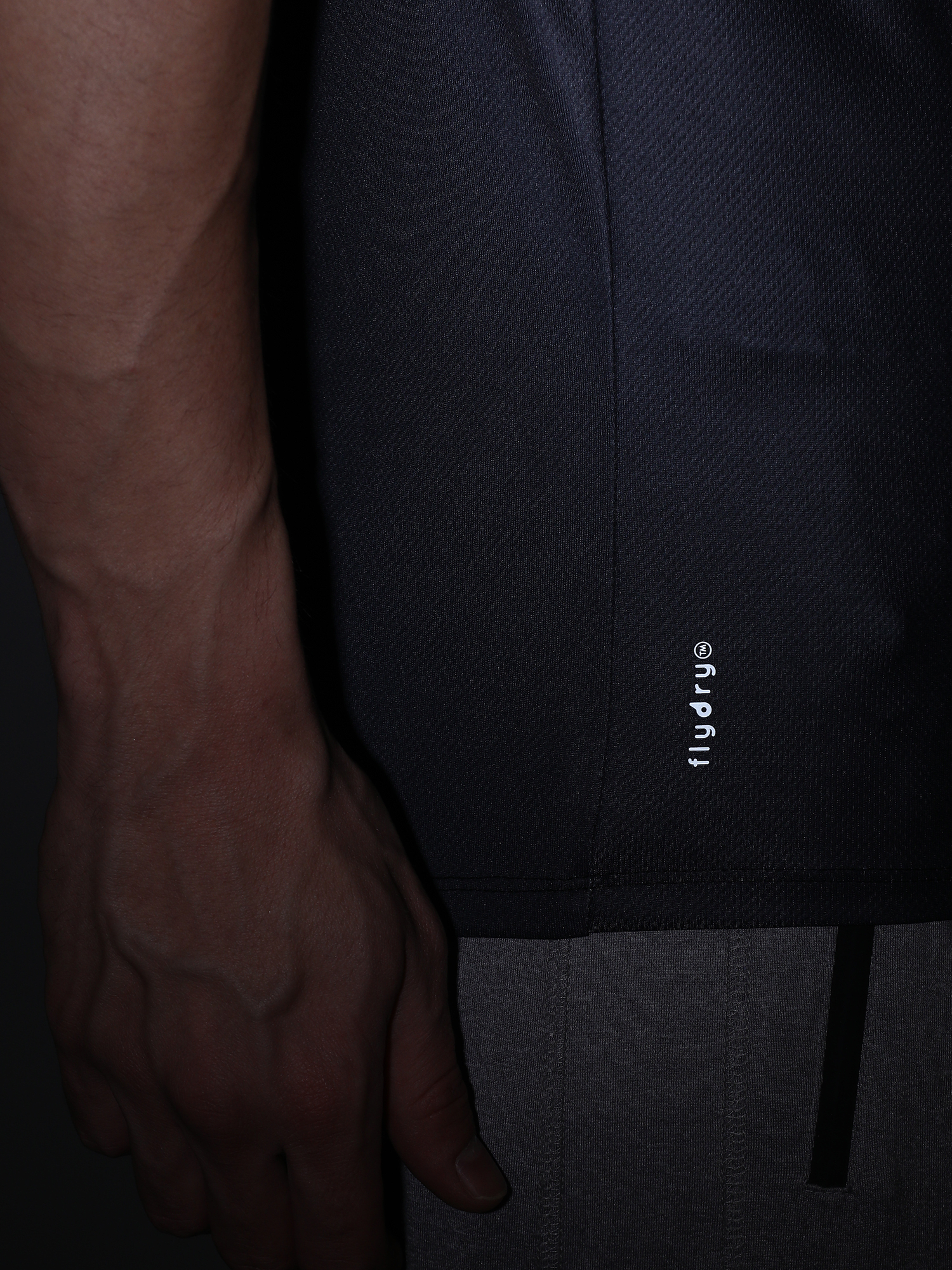 Dugout 2-face Black Gym Tee