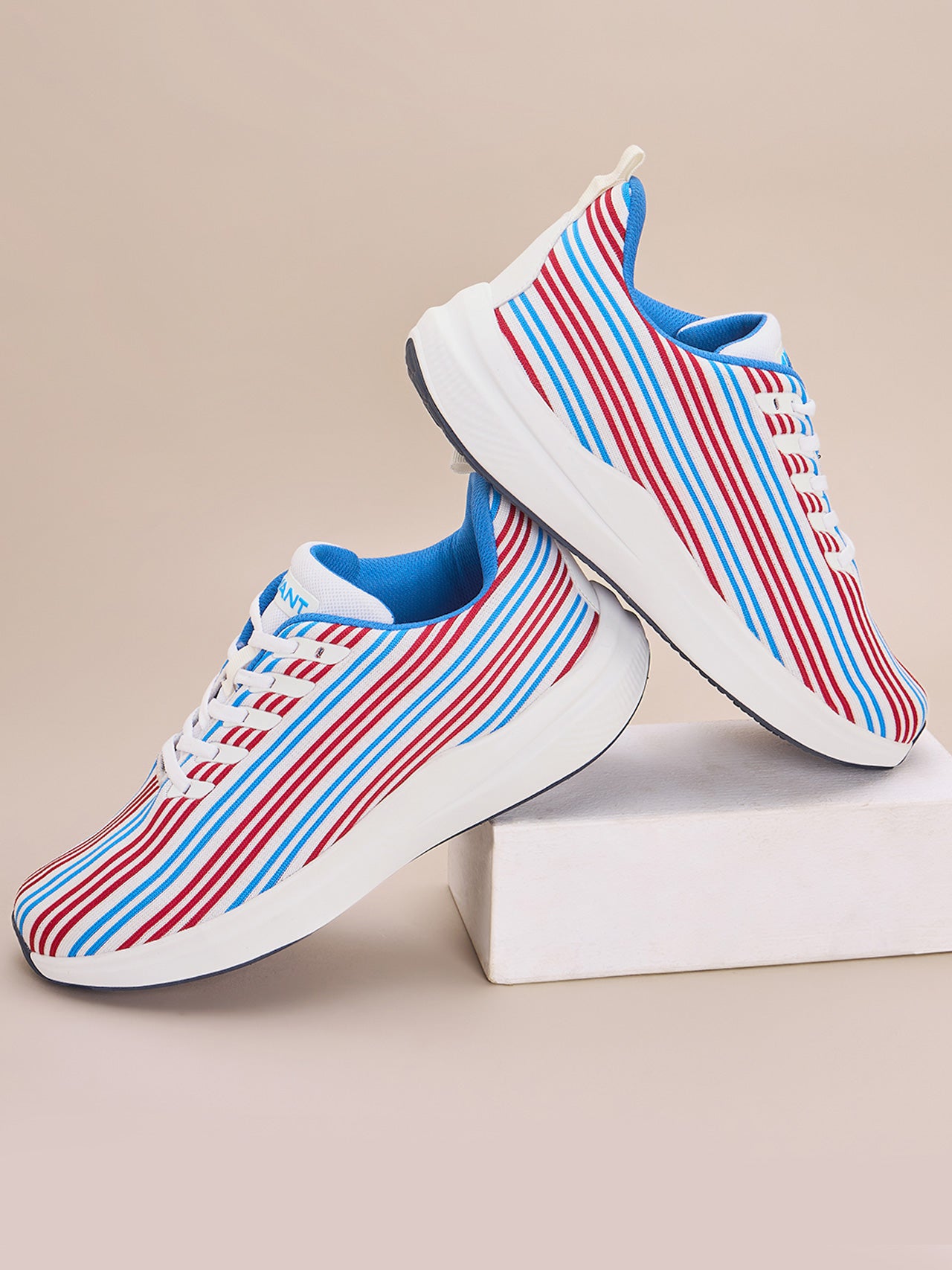 Avant Men's Bi-Strip Running Shoes - Multicolour