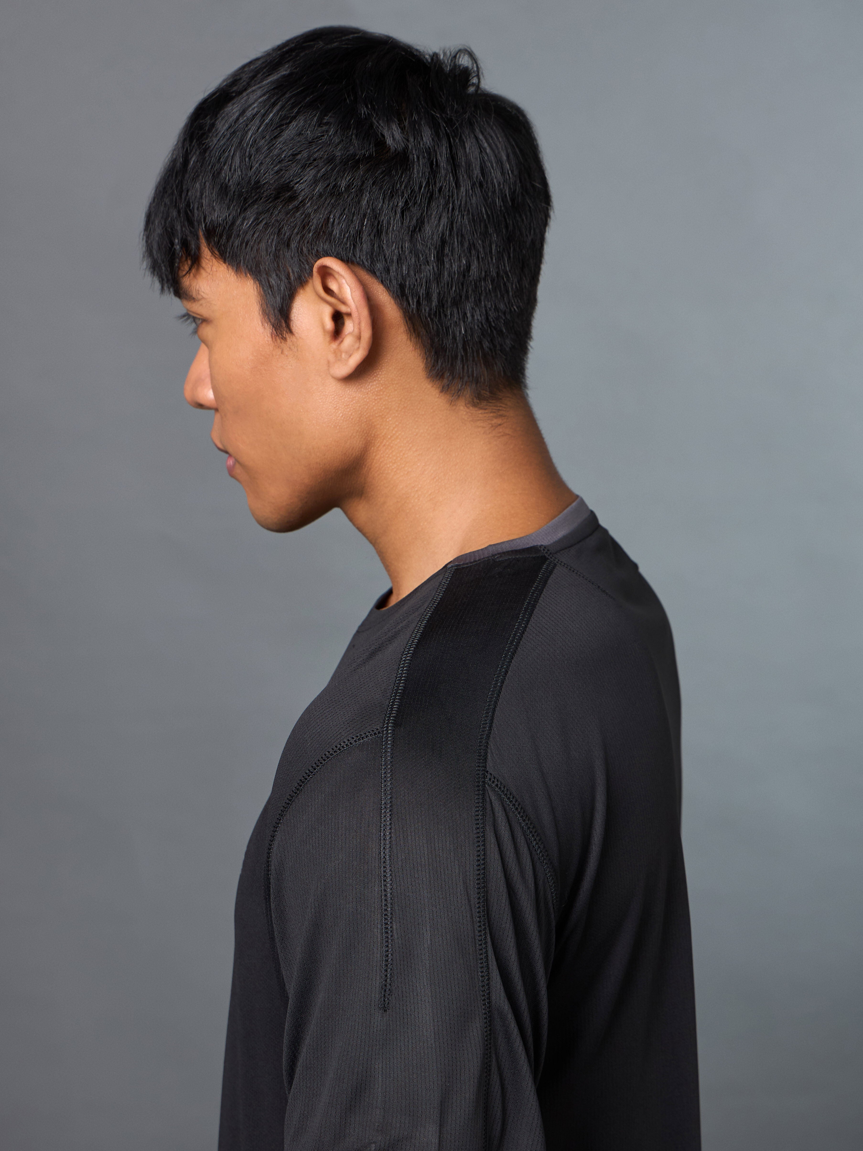 Men's Black Cross Train Active T-shirt