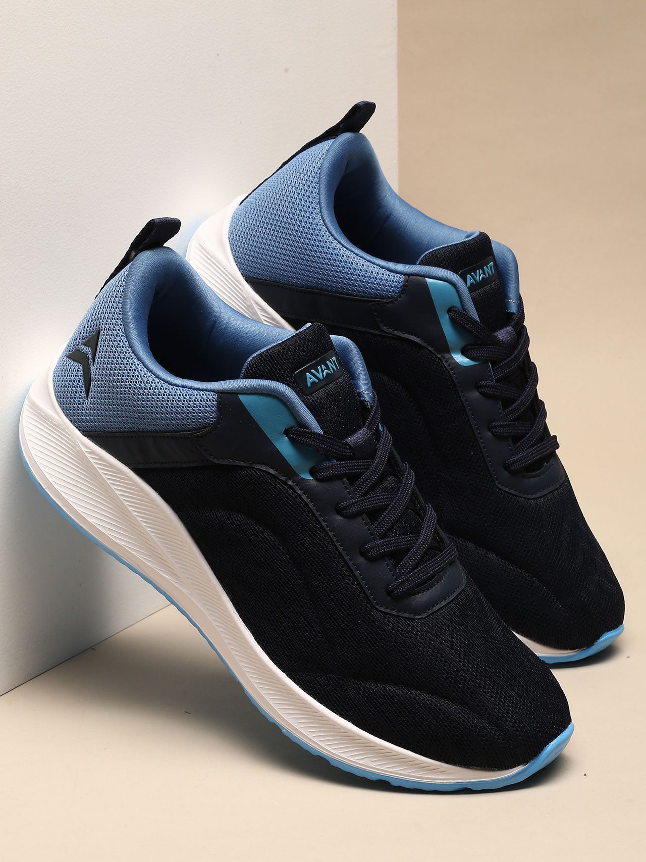 Avant Men's SkyDash Walking Shoes - Black/Blue