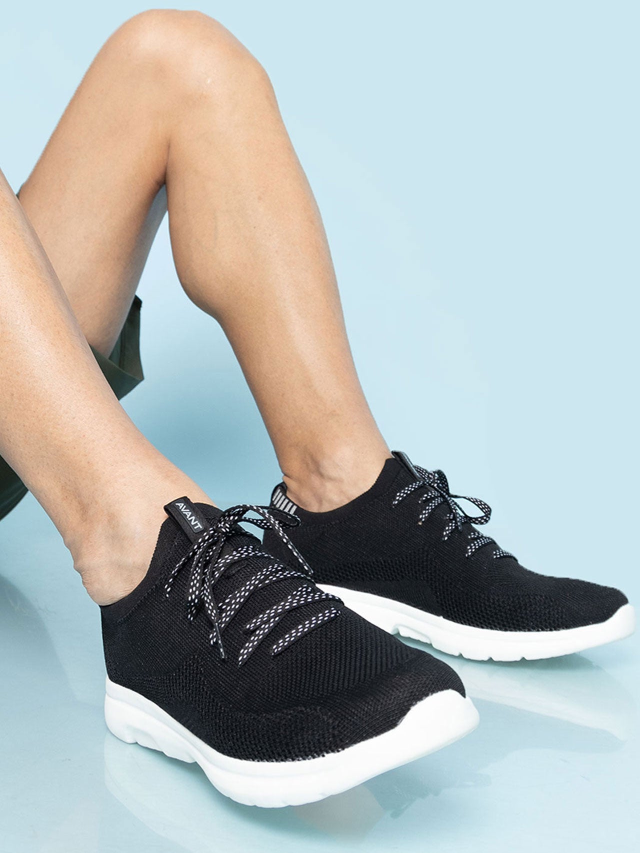 Avant Men's Everglide Running Shoes-Black