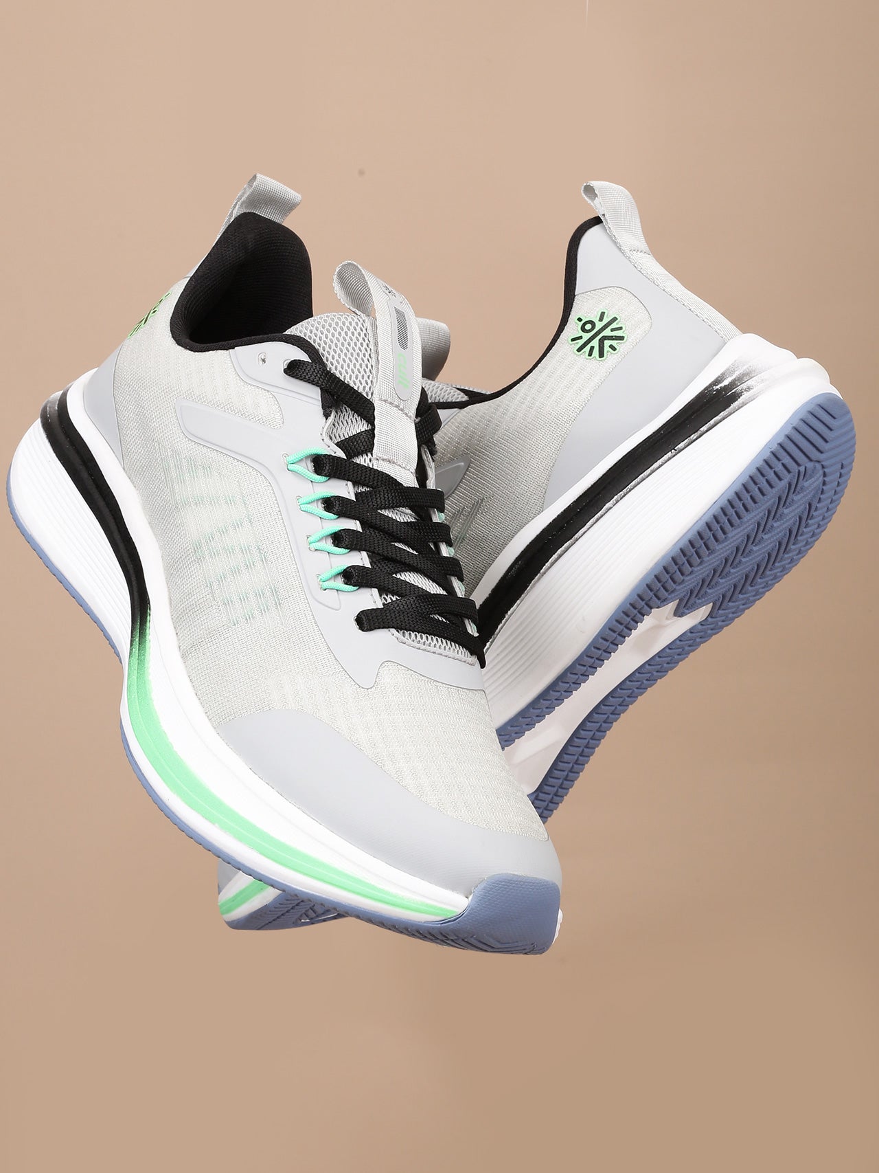 cult Men's Versa Freeway Running shoes - Grey/Green