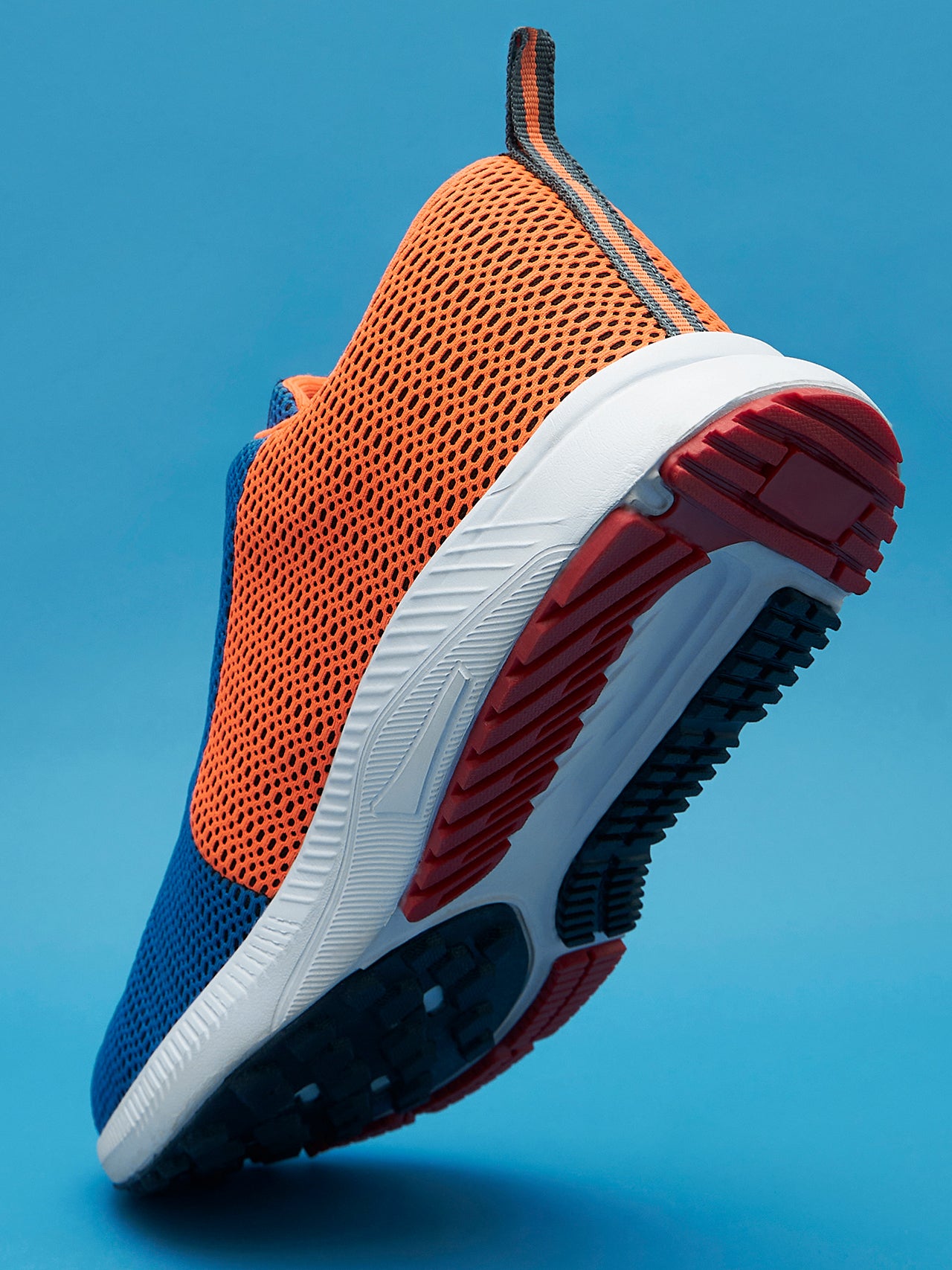 Avant Men's Lightweight Running & Walking Shoes - Navy/Orange