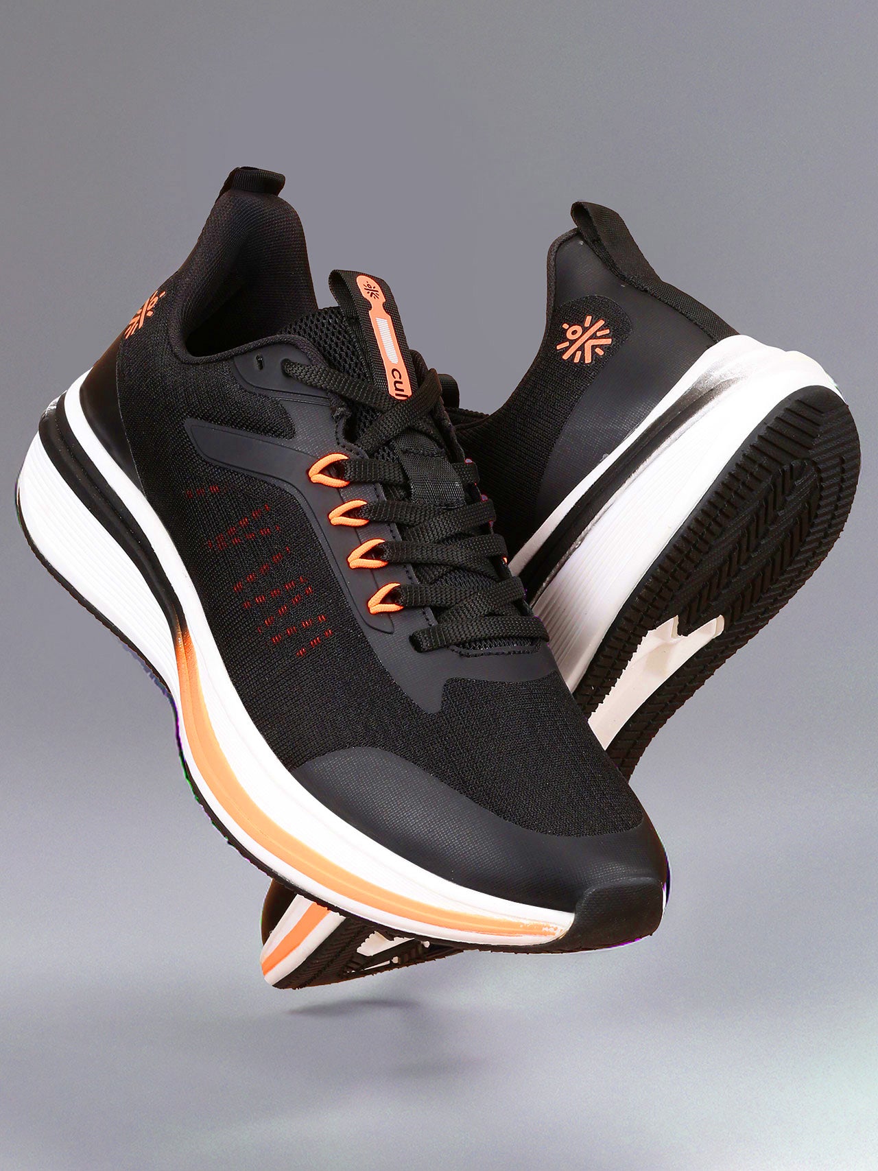 cult Men's Versa Freeway Running shoes - Black/Red