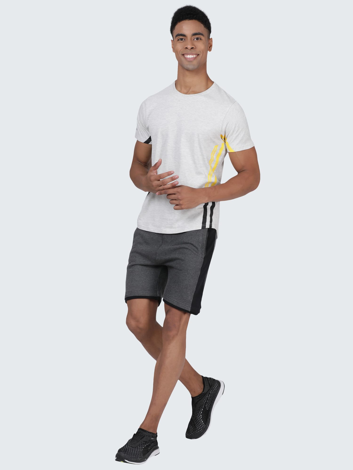 Everydays Relax Grey Casual Shorts