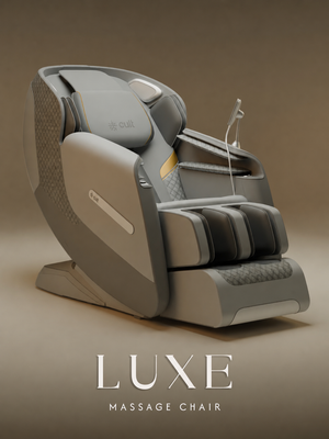 Cult LUXE Massage Chair | Zero Gravity with AI Voice & Bluetooth | 3D Experience | Smart Dial & 18 Preset Programs | Smart Touch Screen