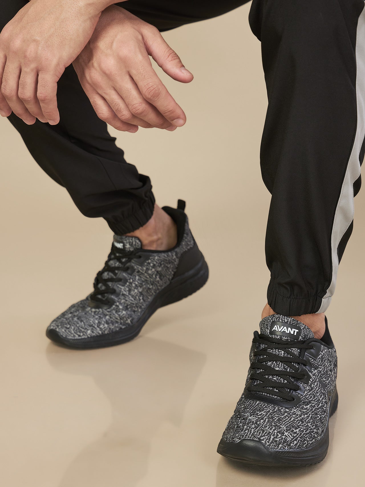 Avant Men's Rapid Walking Shoes - Black