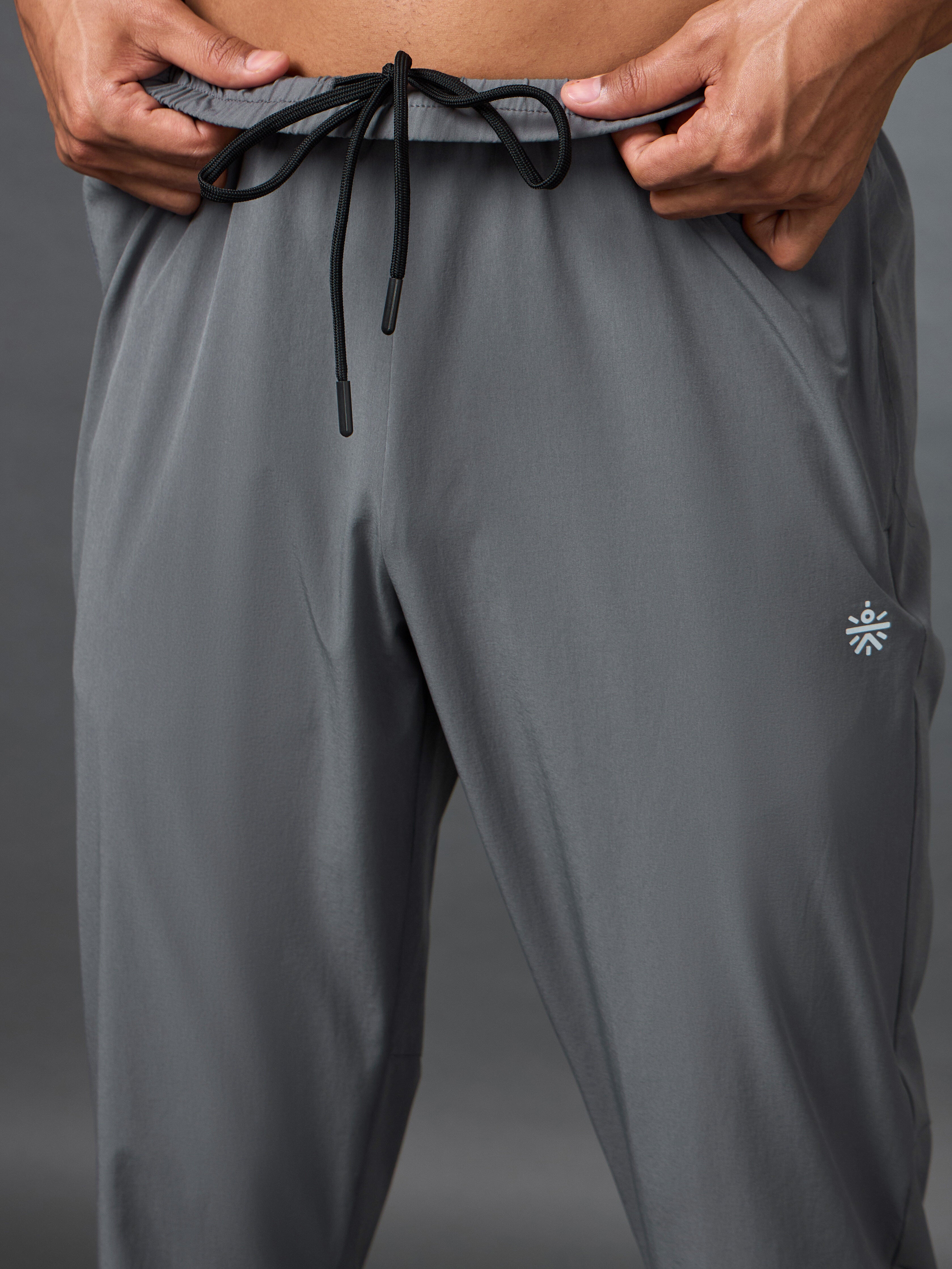Men's Night Jogger Grey Performance Trackpant
