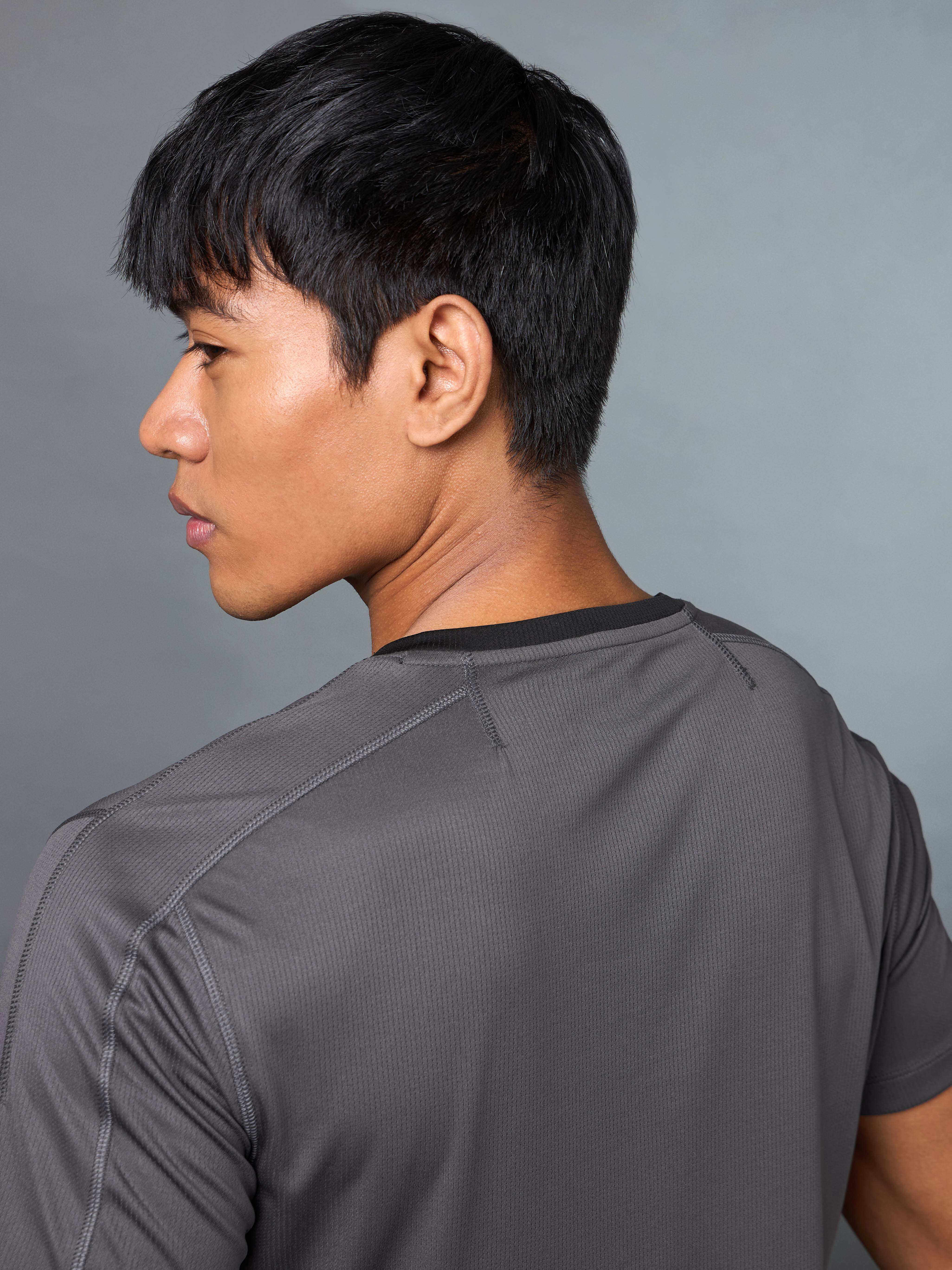 Men's Grey Cross Train Active T-shirt