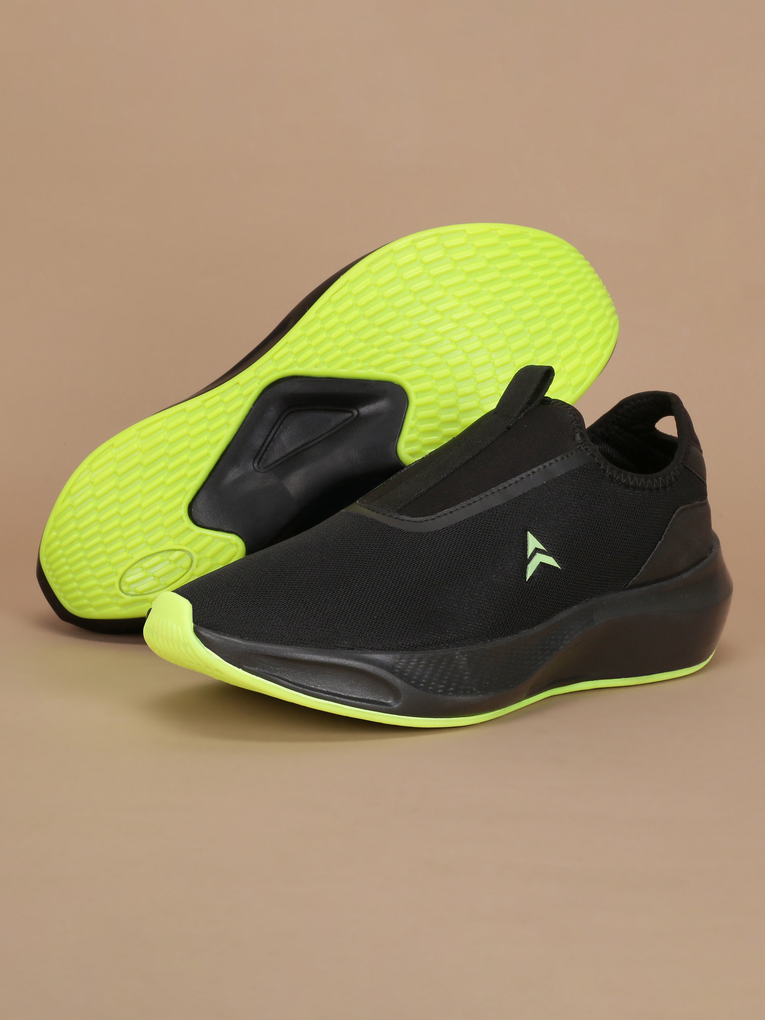 Avant Men's OneGo Slip-On Shoes - Black/Lemon