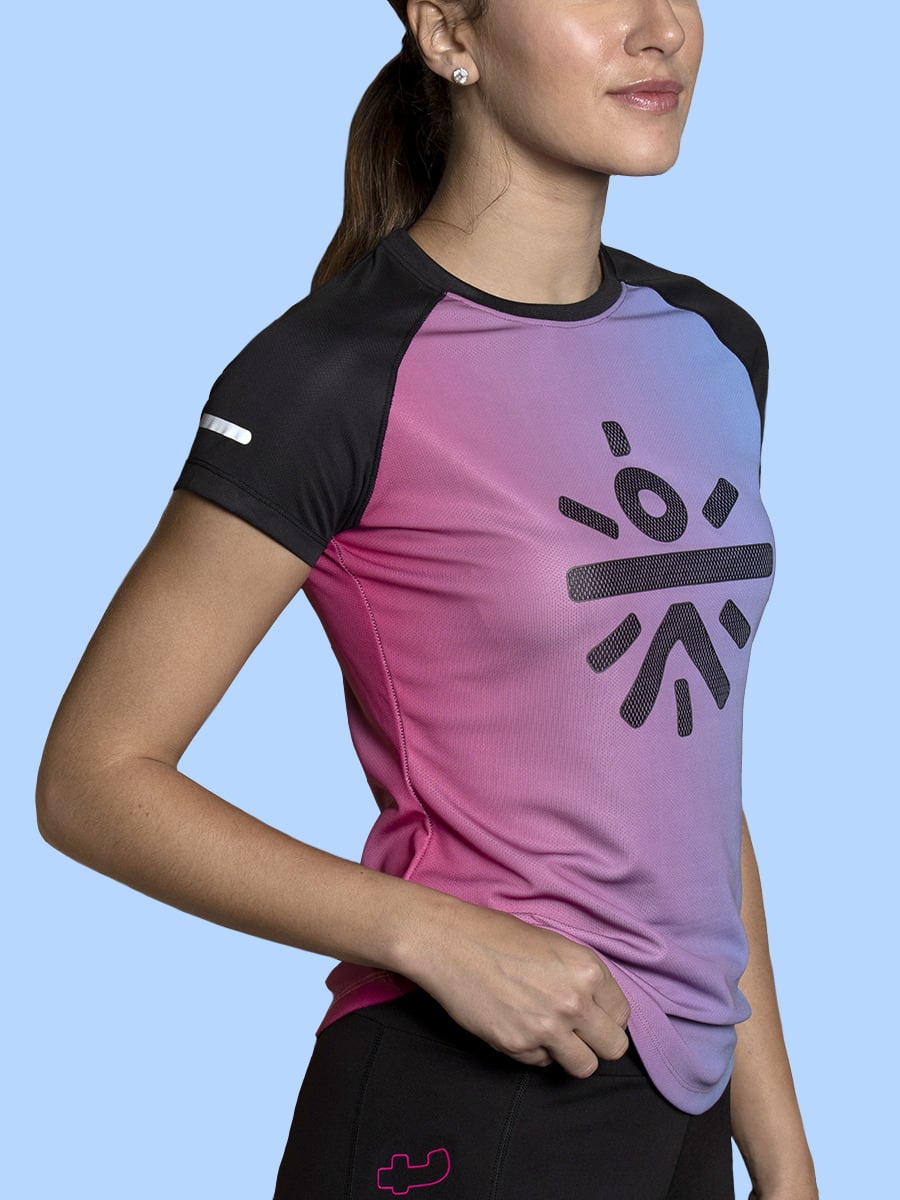 Women Signature Pink Ombre Tee