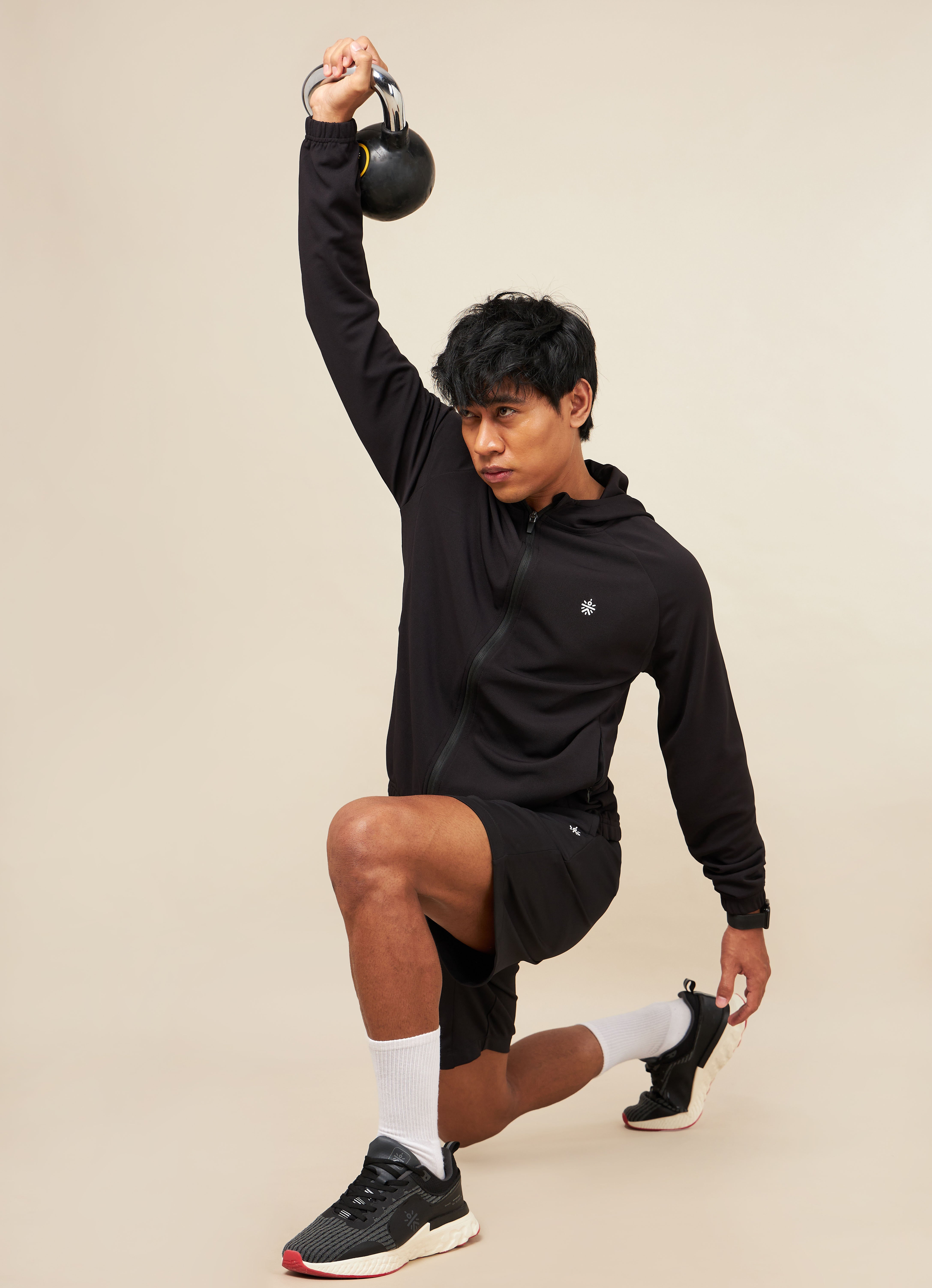 Black Warm Up Training Jacket