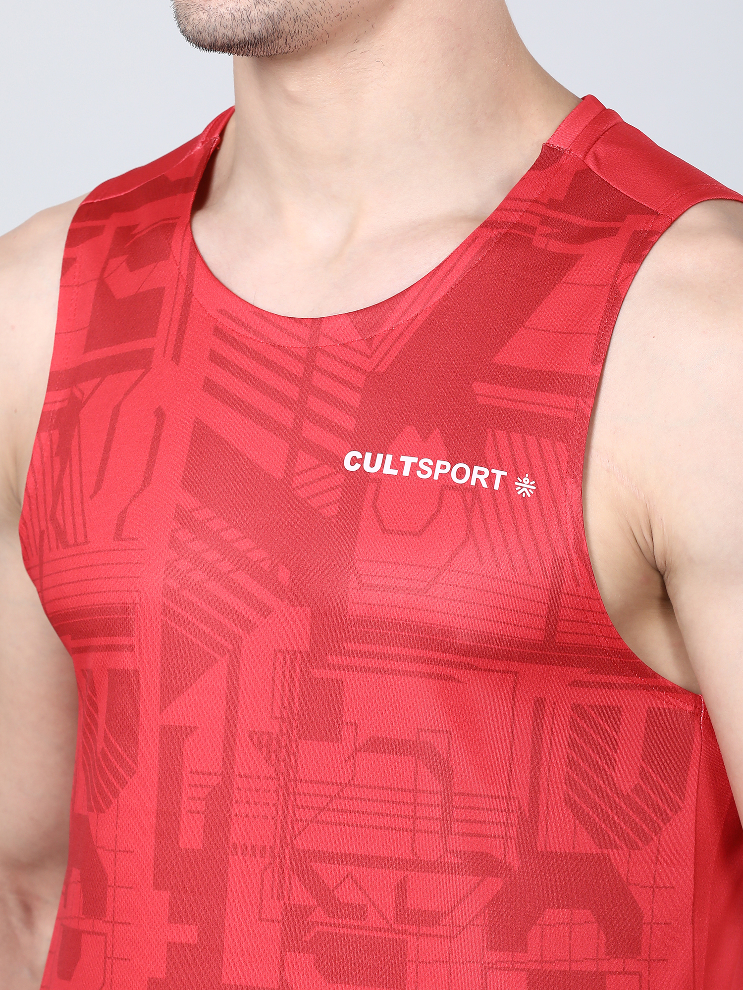 Dugout Play Red Gym Tank