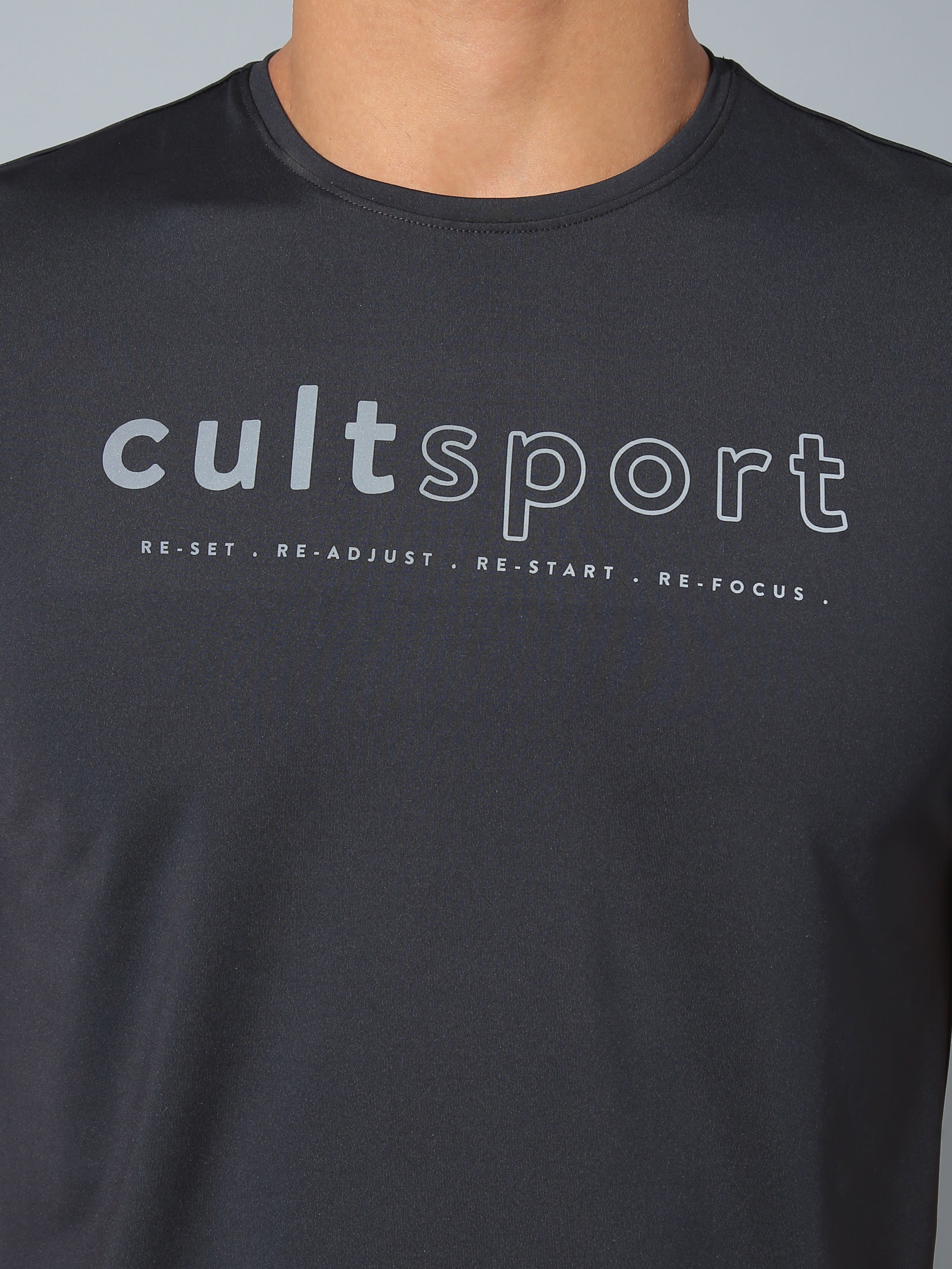 Signature Brand Print Workout T-shirt