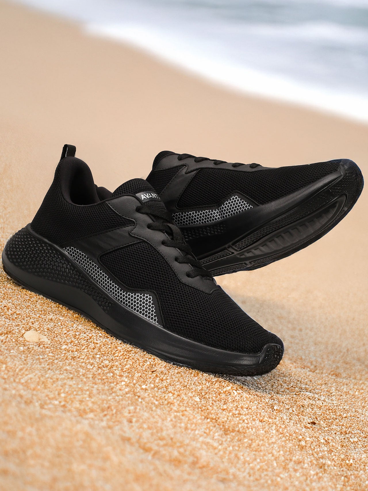 Avant Men's Glide Walking Shoes - Black