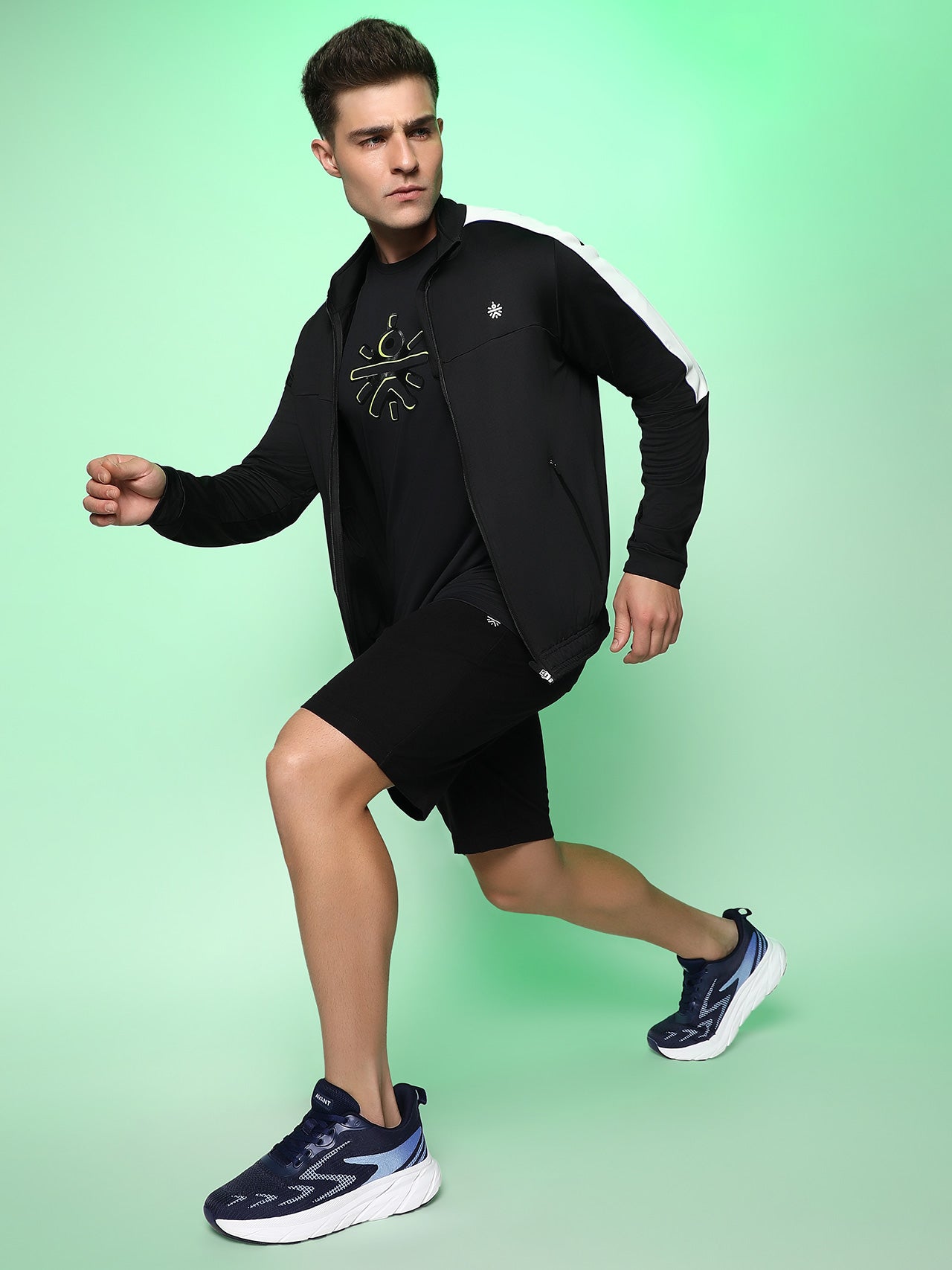 Avant Men's Thrust Running Shoes - Navy Blue