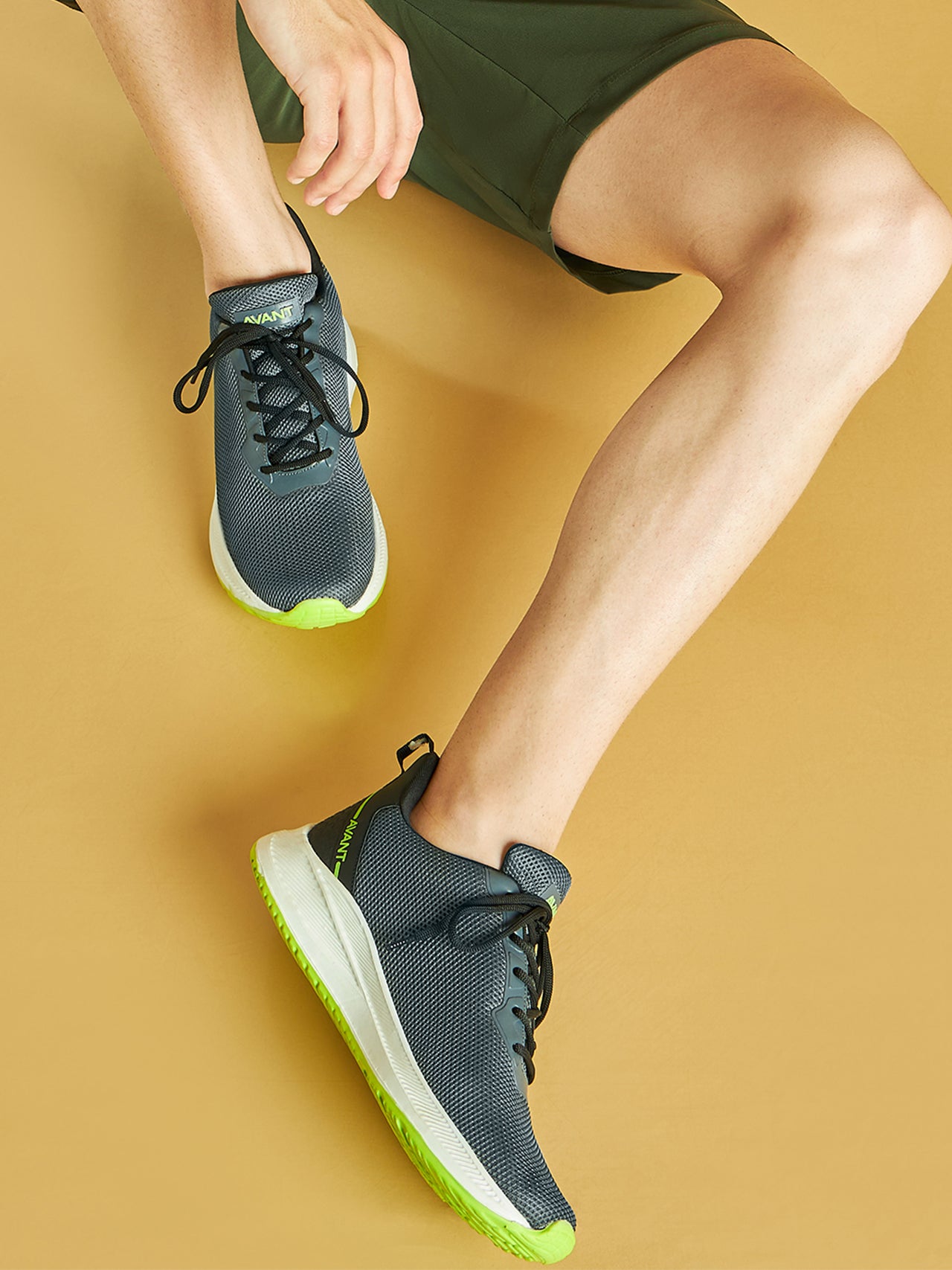 Avant Men's Lite Casual Shoes-D.Grey