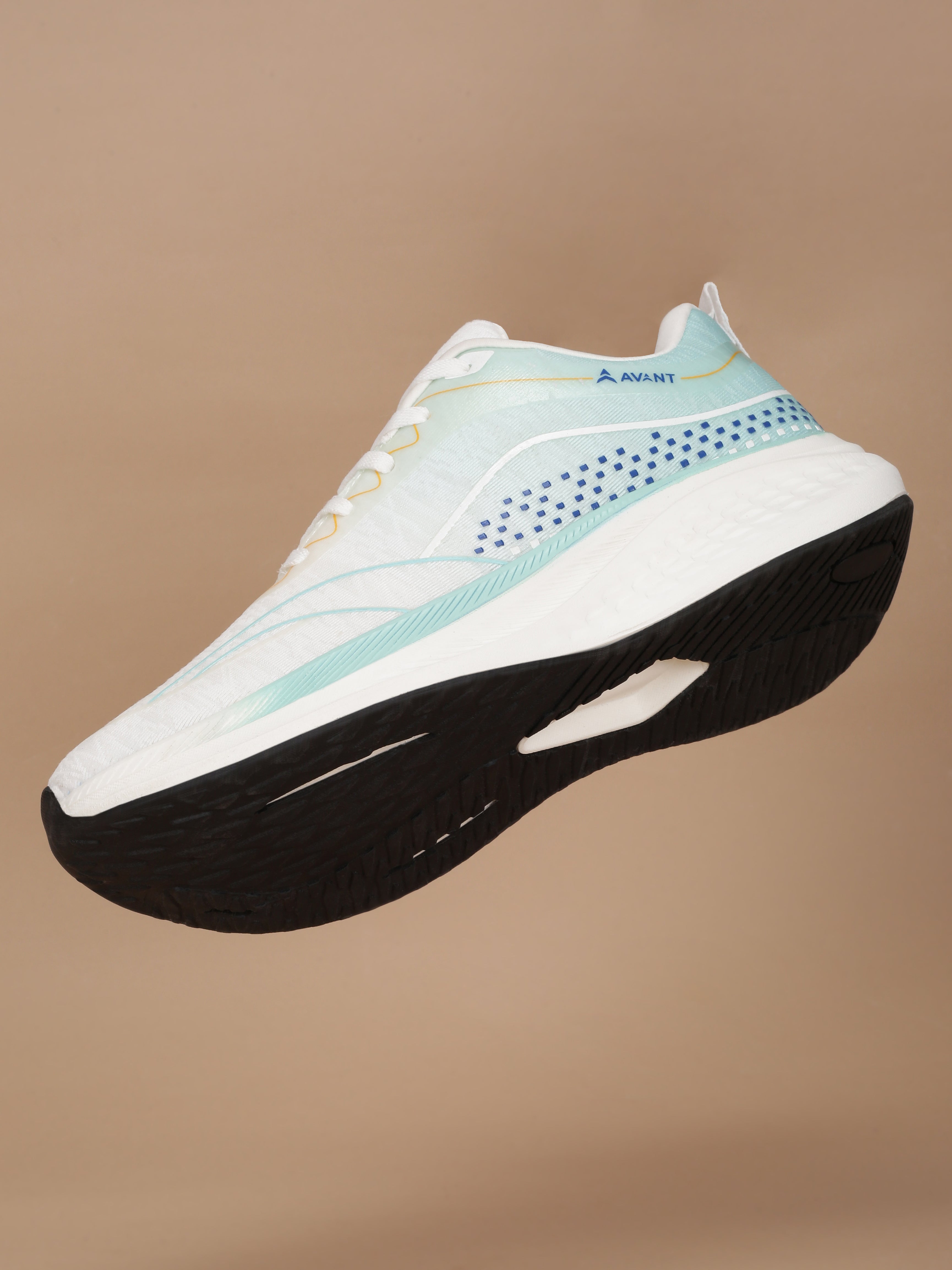 Avant Men's Stratos Running Shoes - White/L.Green