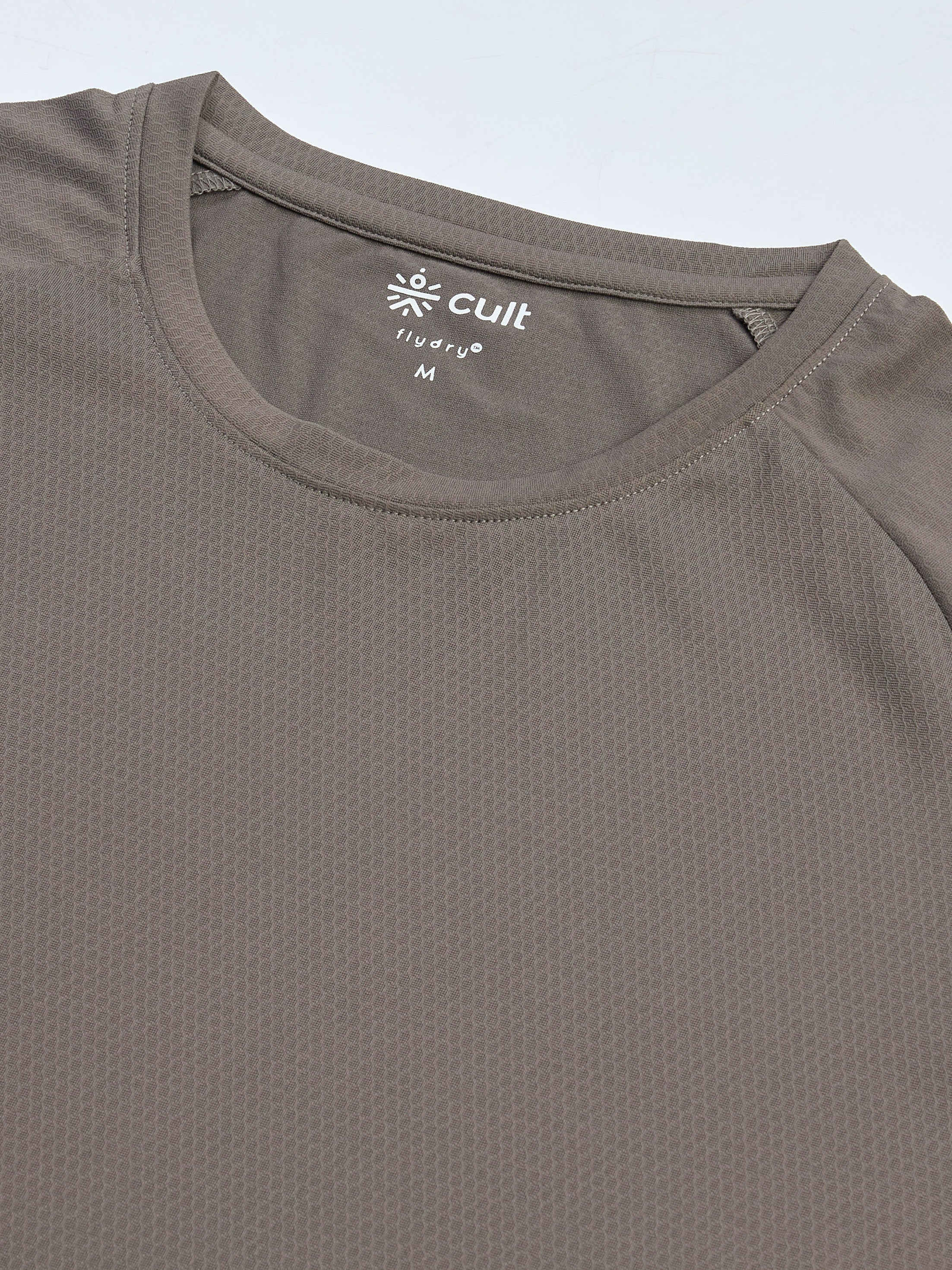 Men's Dark Grey All Workout Training T-shirt