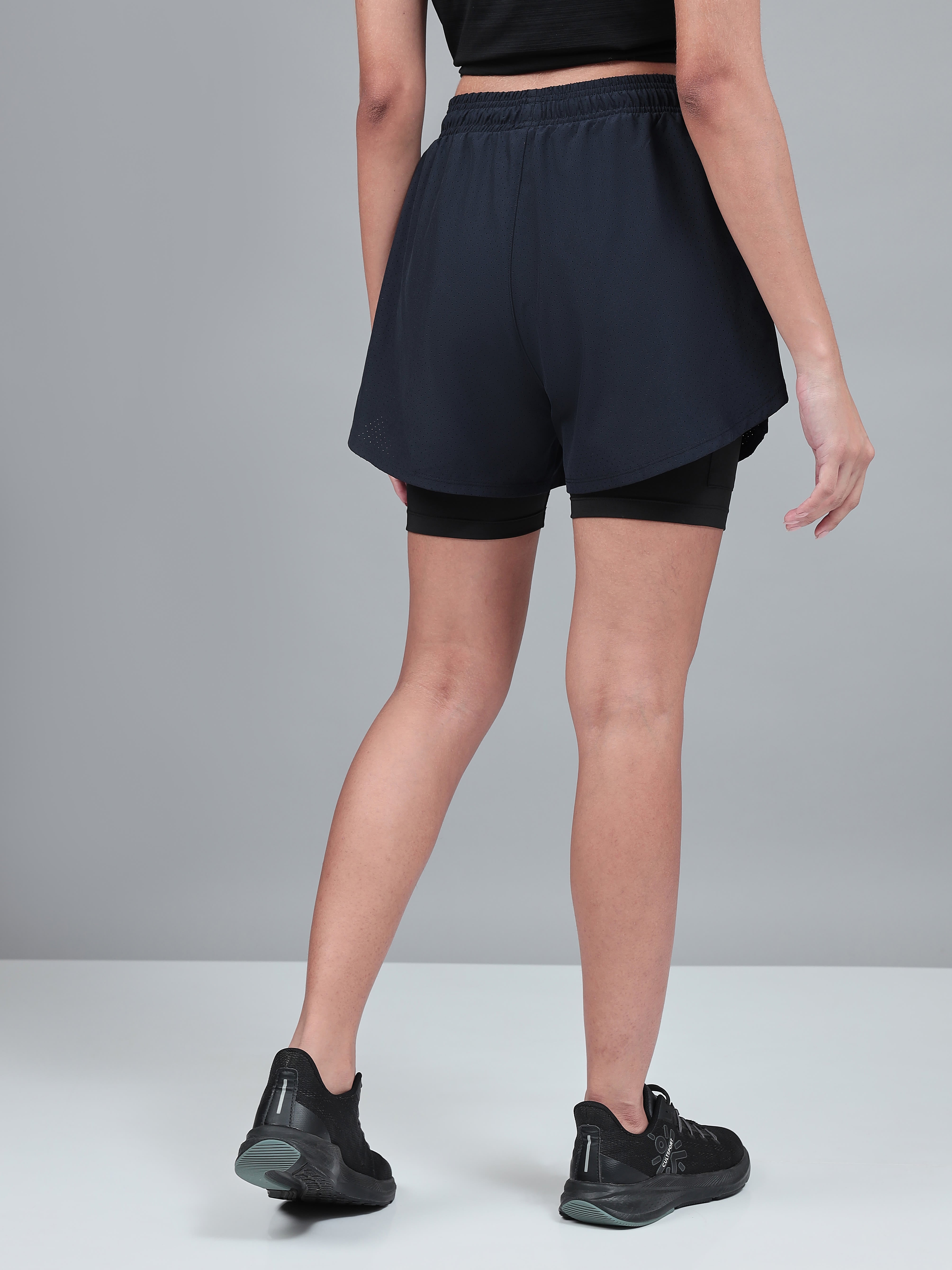 Running Shorts with Inner Tights