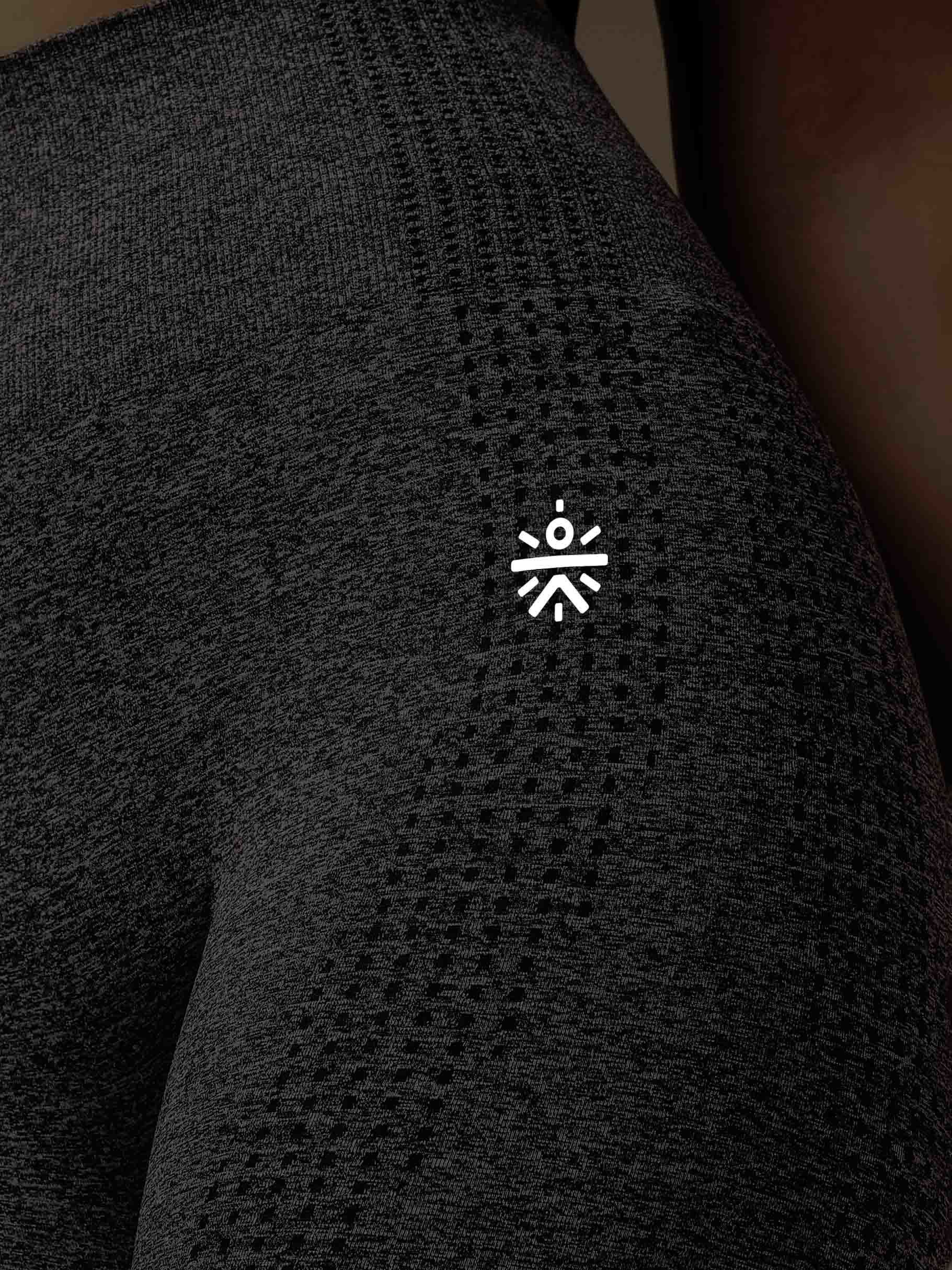 Dark Grey Seamless Contour Leggings