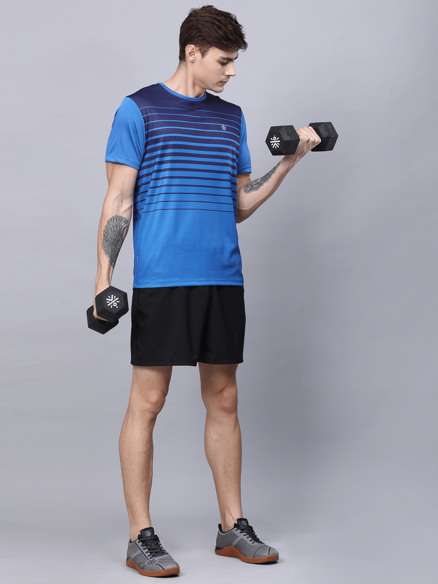 Neo Striped Gym T-shirt