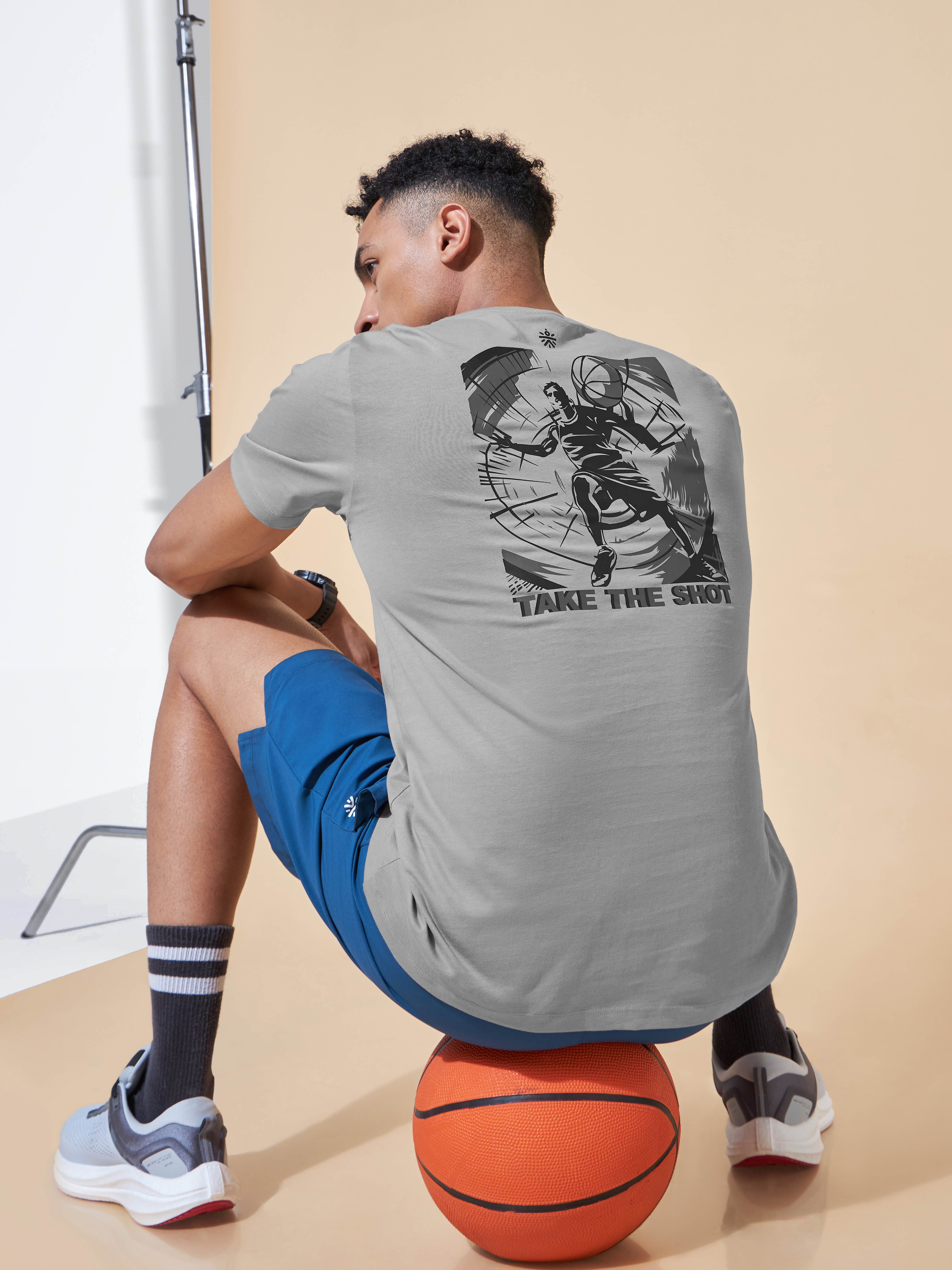 Take The Shot Print T-shirt