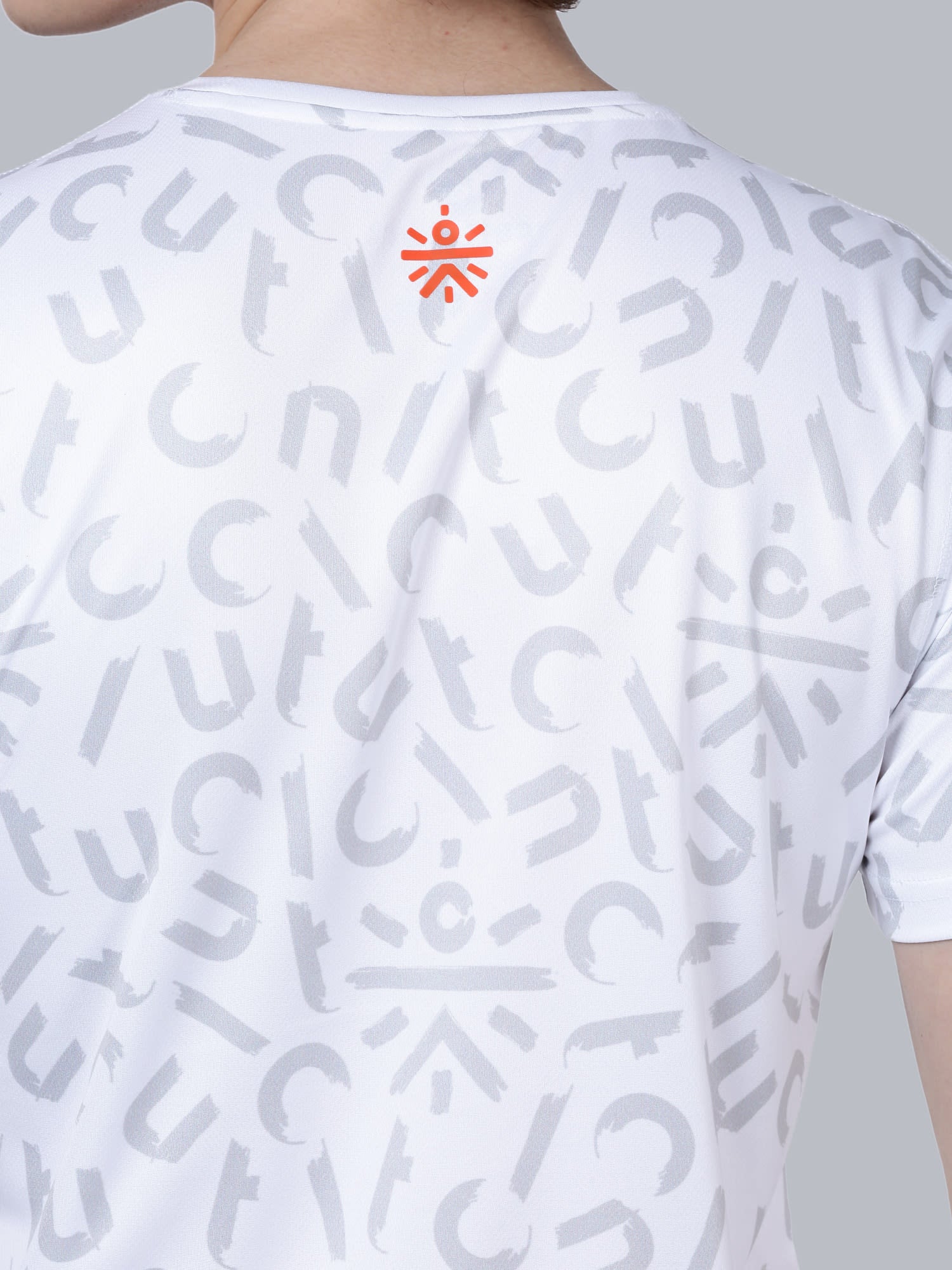 Code Cult White Gym Tee