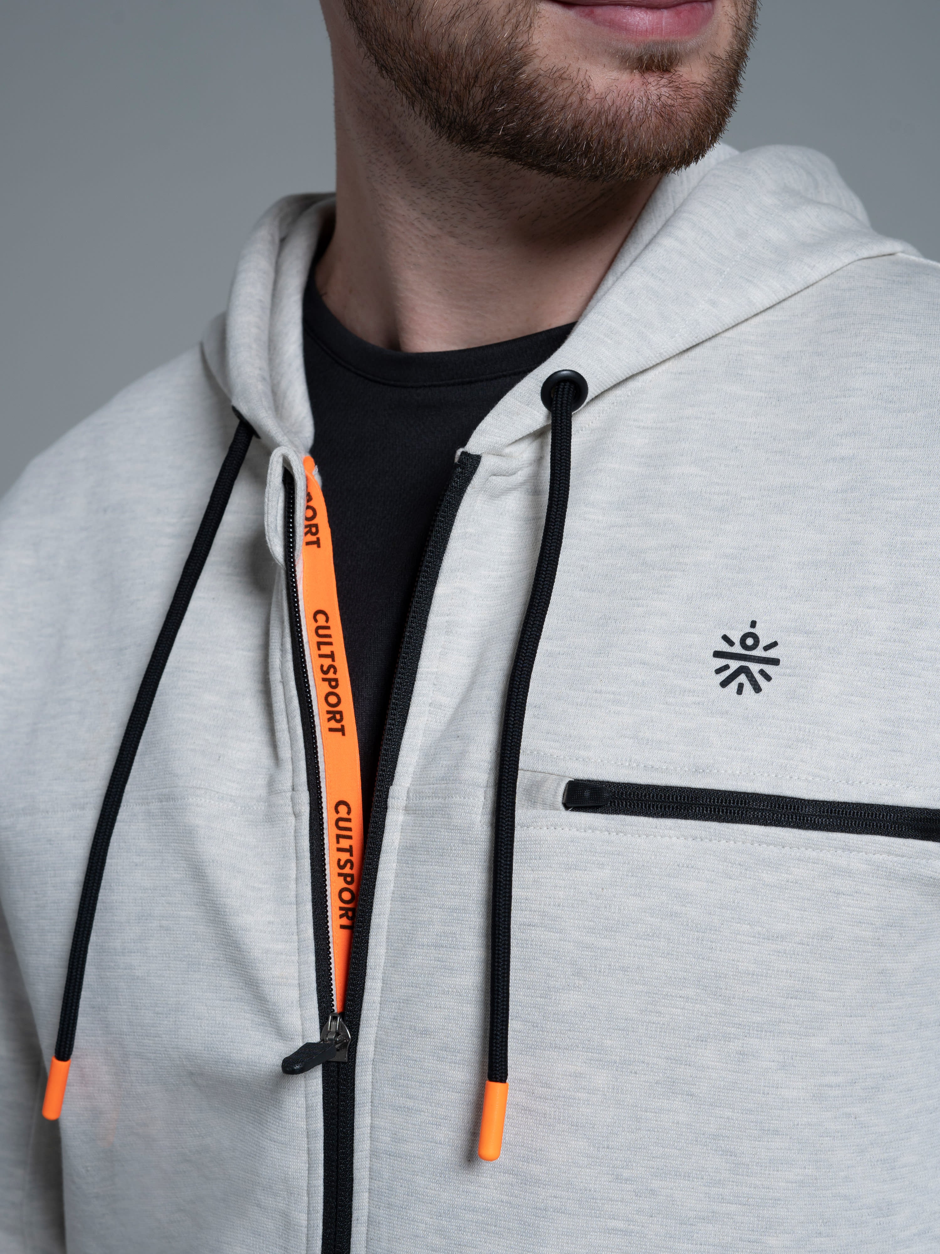 Flexoft Men's Staple Hooded Sweatshirt with Zipper