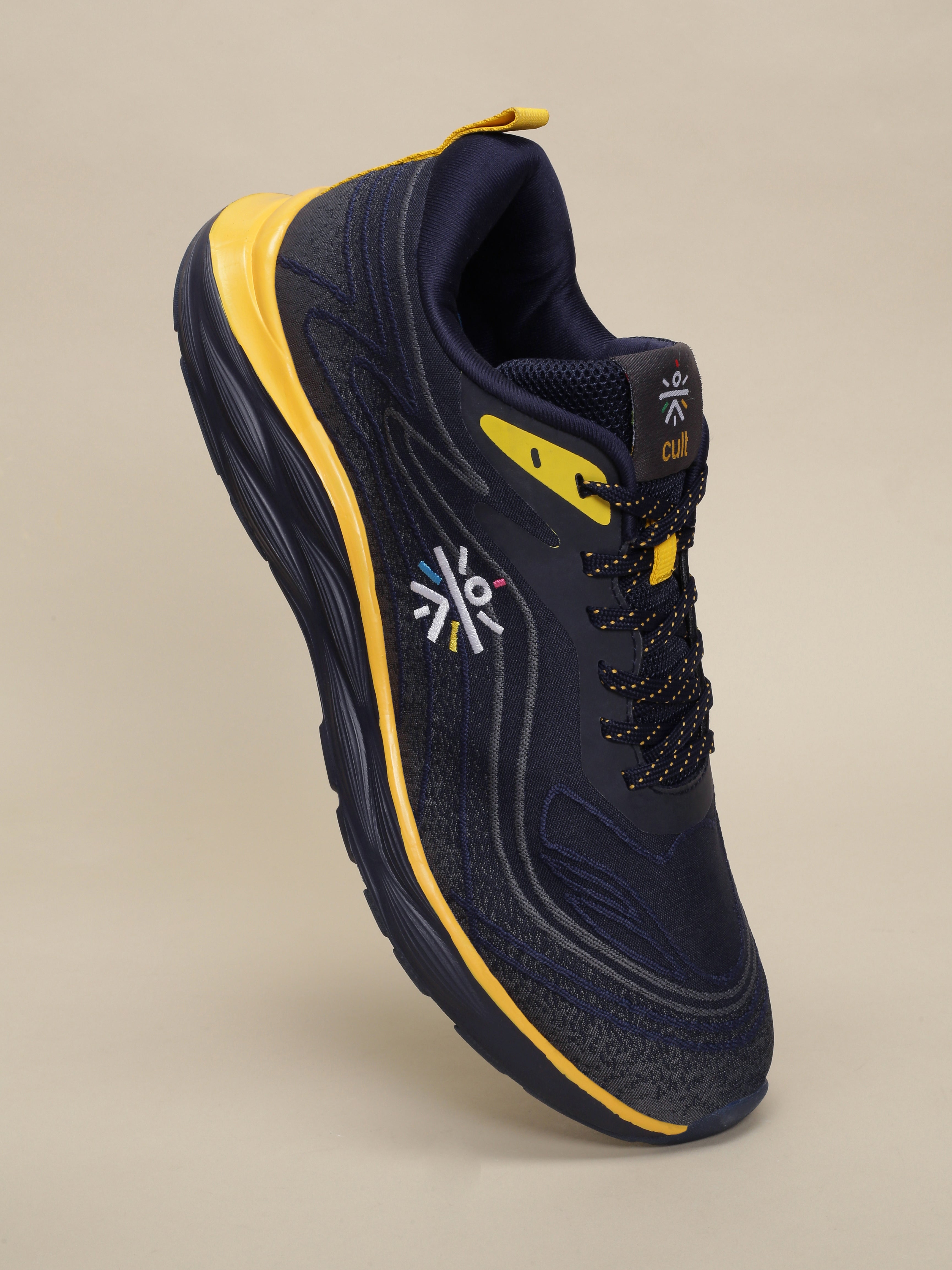 cult Men's DynamicWave Running Shoes - Navy