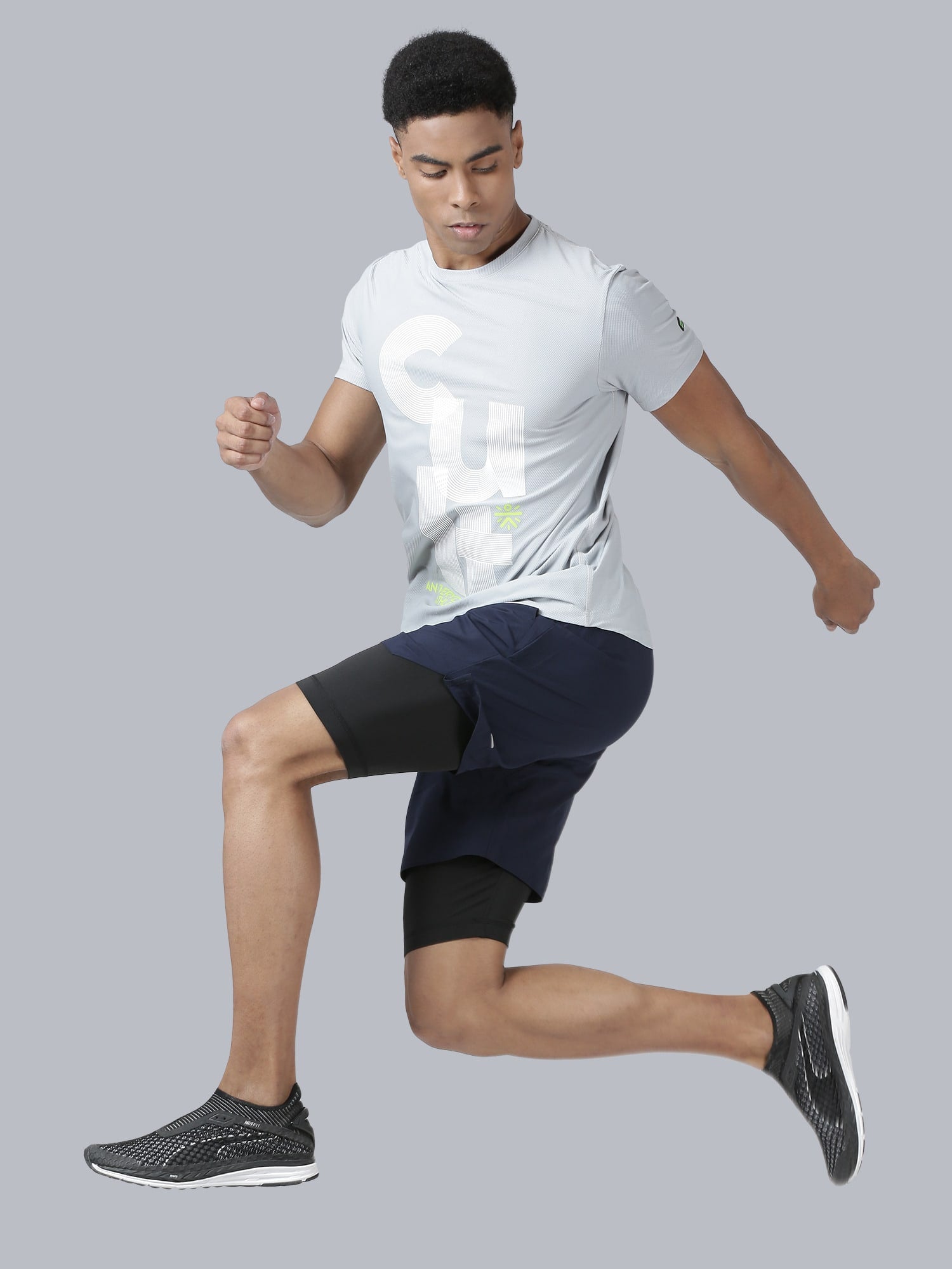 Signature Cult Grey Running Tee