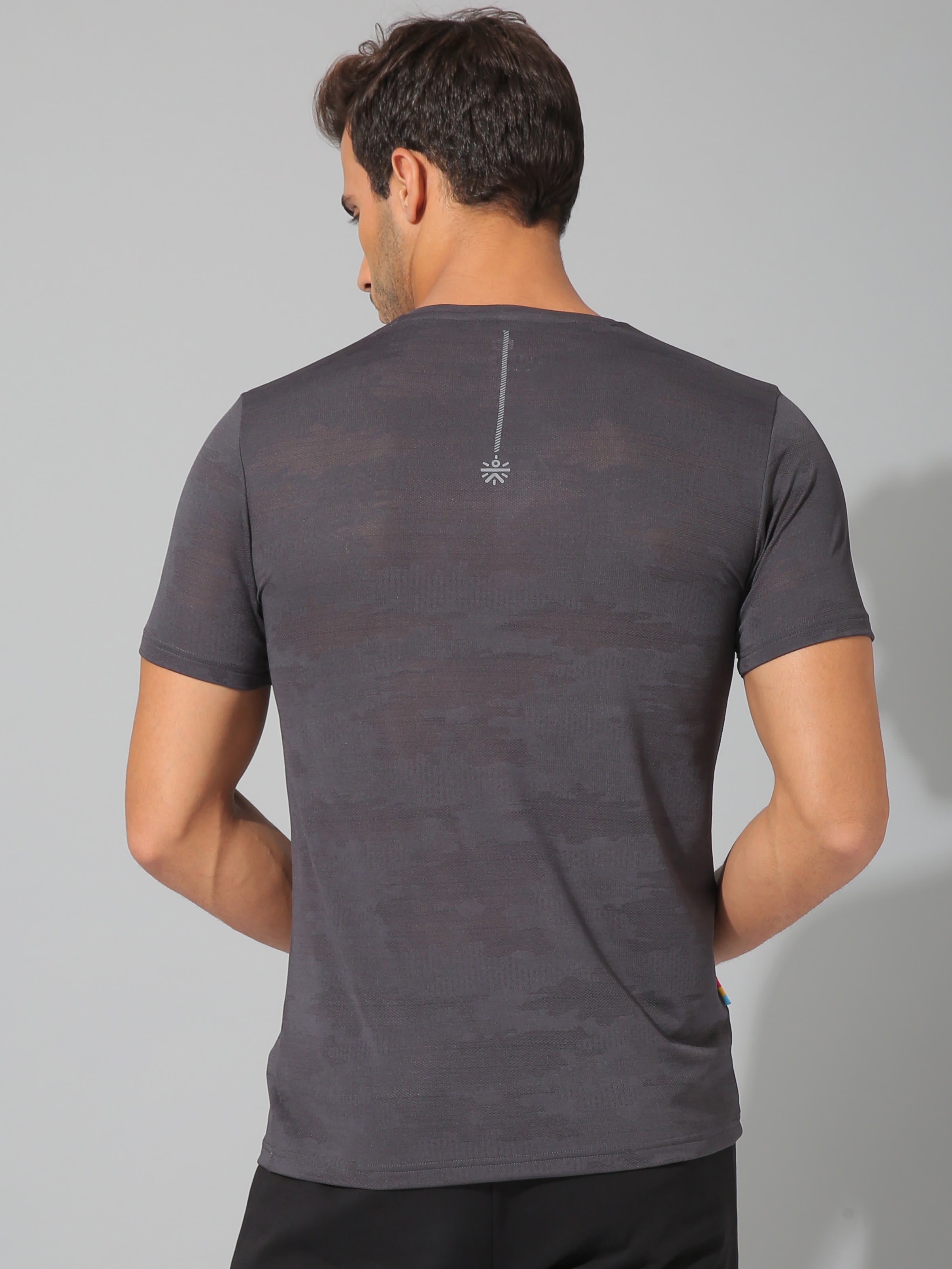 Jacquard Camo Workout T-shirt