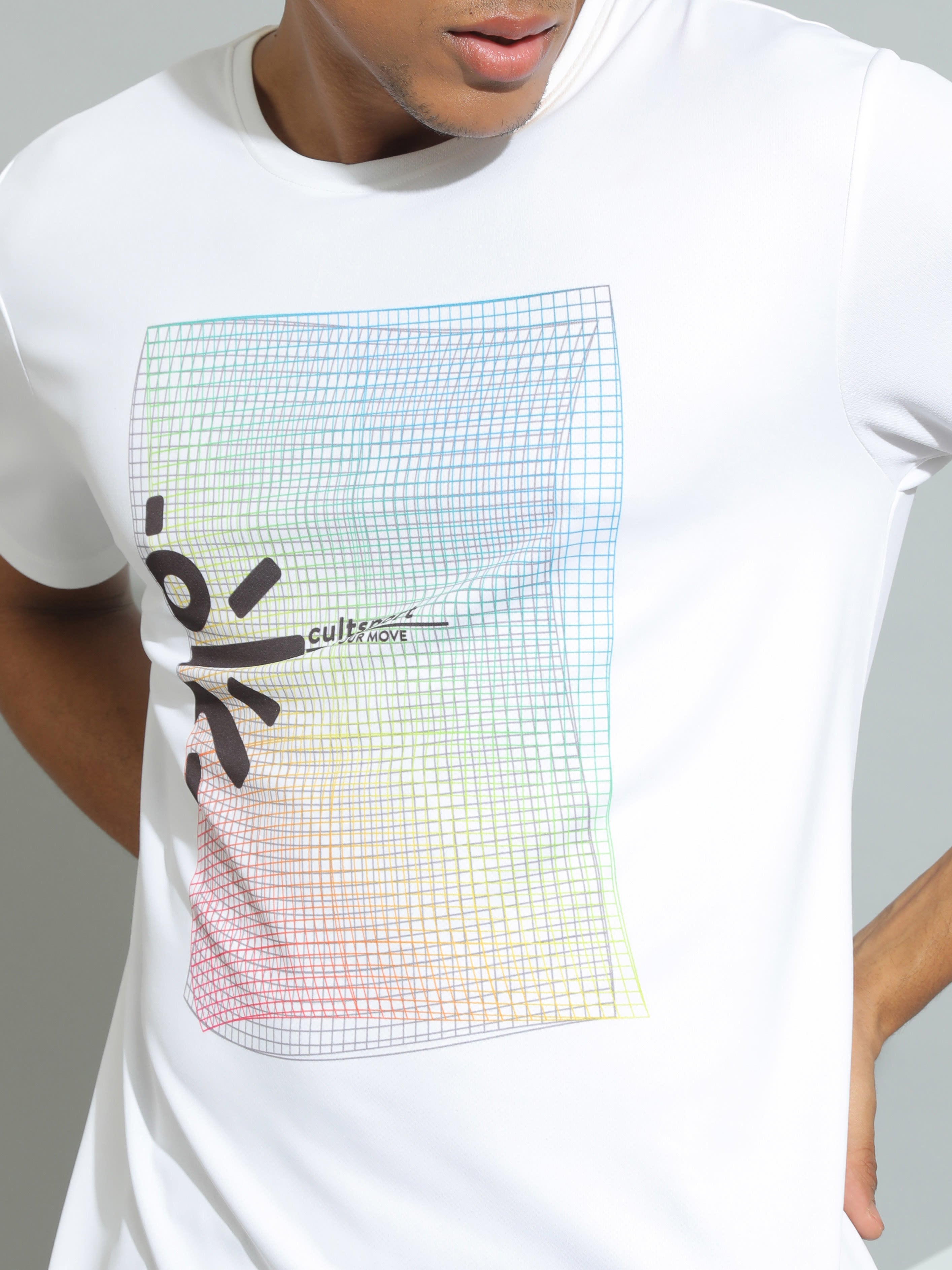 Pixel Graphic Active T-shirt