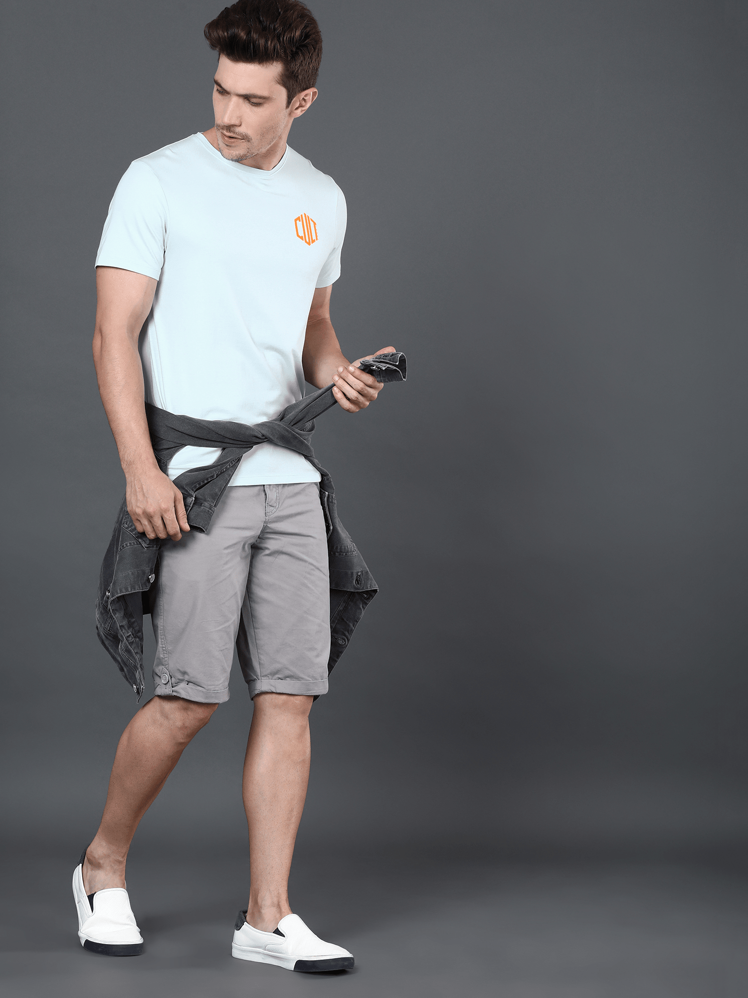 Bamboo Crisp Blue Casual Tee