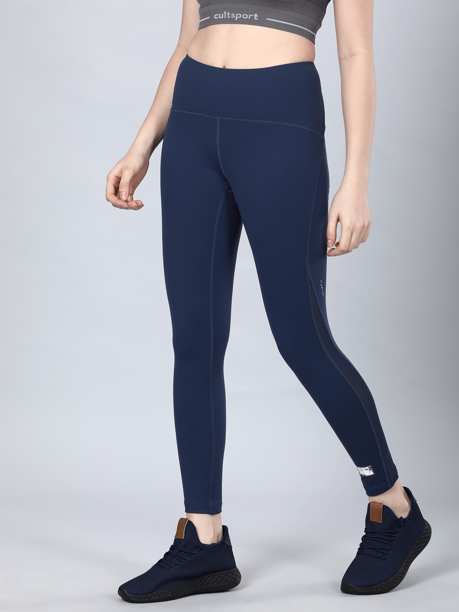 Absolute Fit Contour Navy Workout Leggings