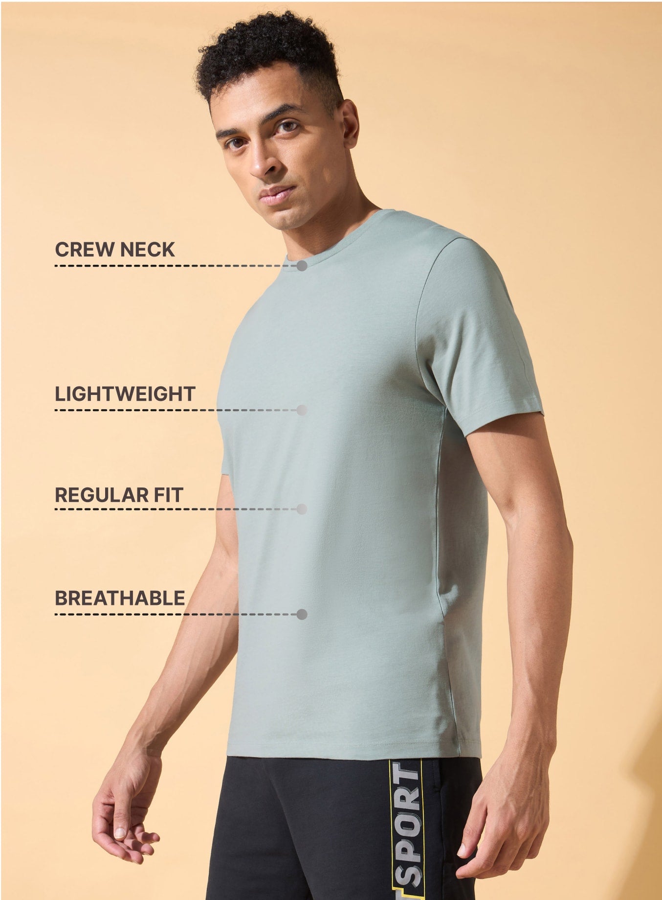 Cult Essential Cotton Pack of 2 T-shirts