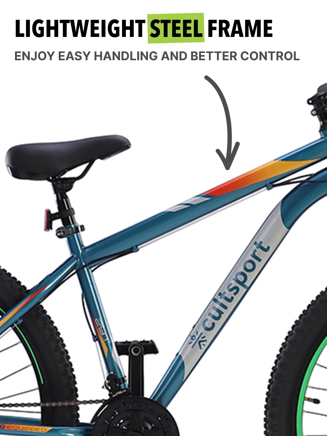 Hemis Steel 21 Speed Shimano Gear 29 inch Mountain Cycle, Dual Disc Brake, Front Suspension, Double Wall Rim, Blue