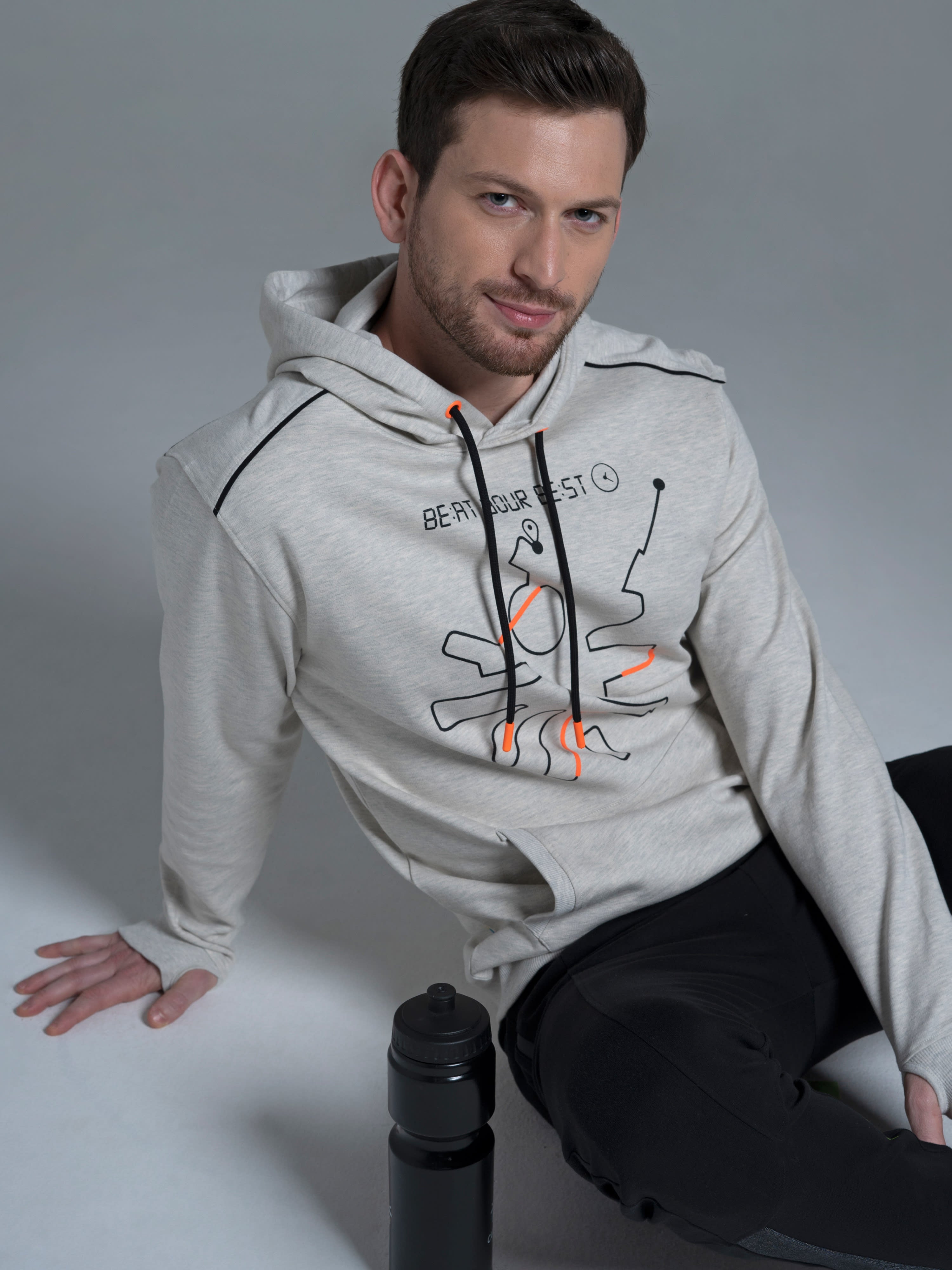 Flexoft Men's Signature Twist Hooded Sweatshirt