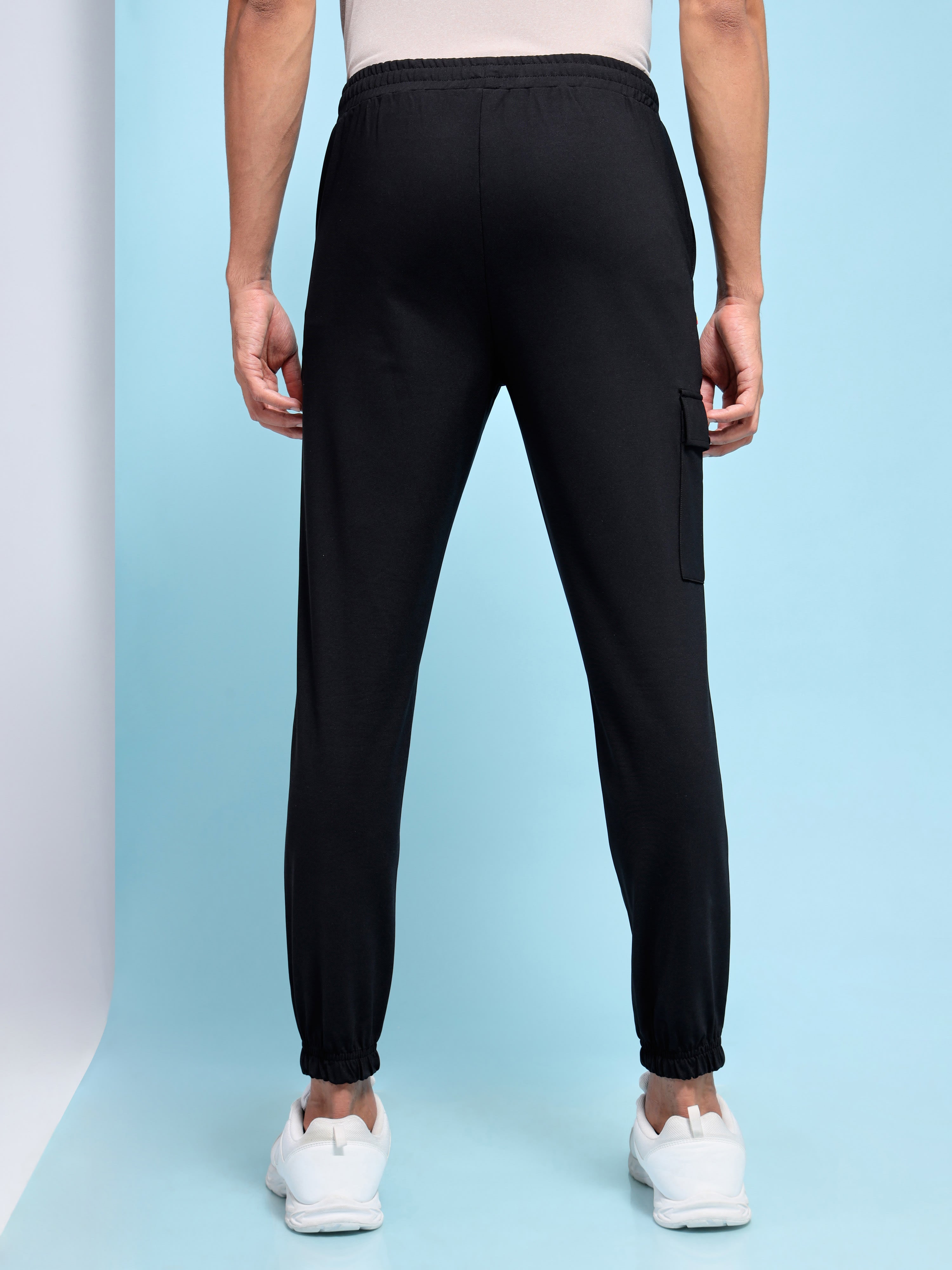 All Day Solid Comfort Joggers with Cargo Pocket