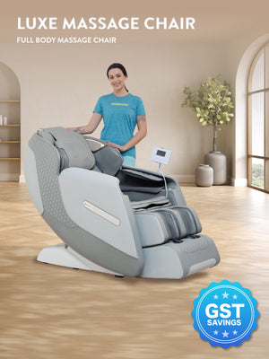Cult LUXE Massage Chair | Zero Gravity with AI Voice & Bluetooth | 3D Experience | Smart Dial & 18 Preset Programs | Smart Touch Screen