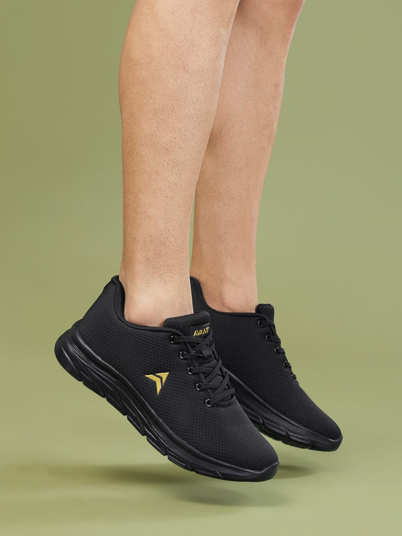 Avant Men's Marcus Walking Shoes-Black