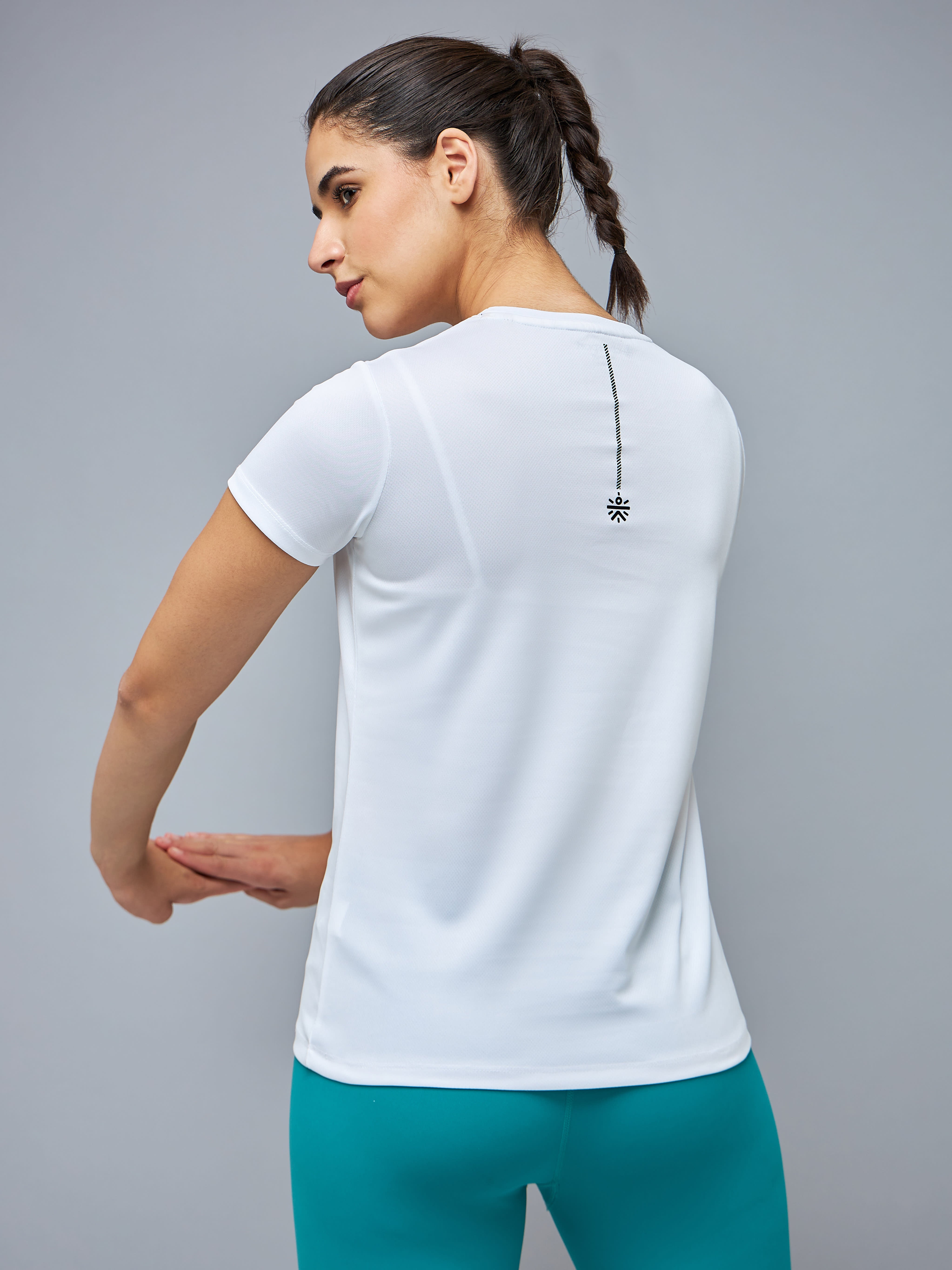 Graphic Print Workout T-shirt