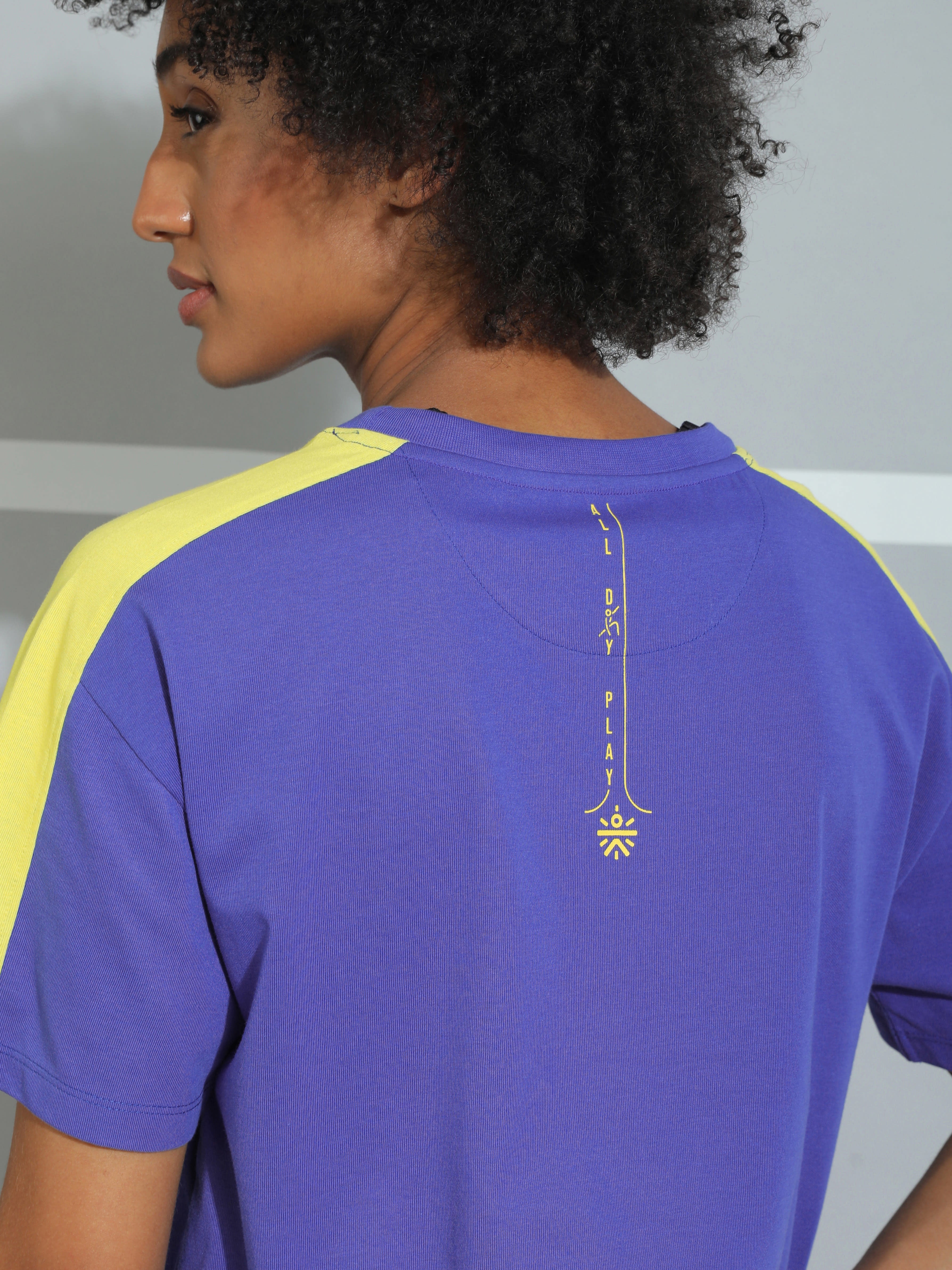 Colourblock Active Crop Top